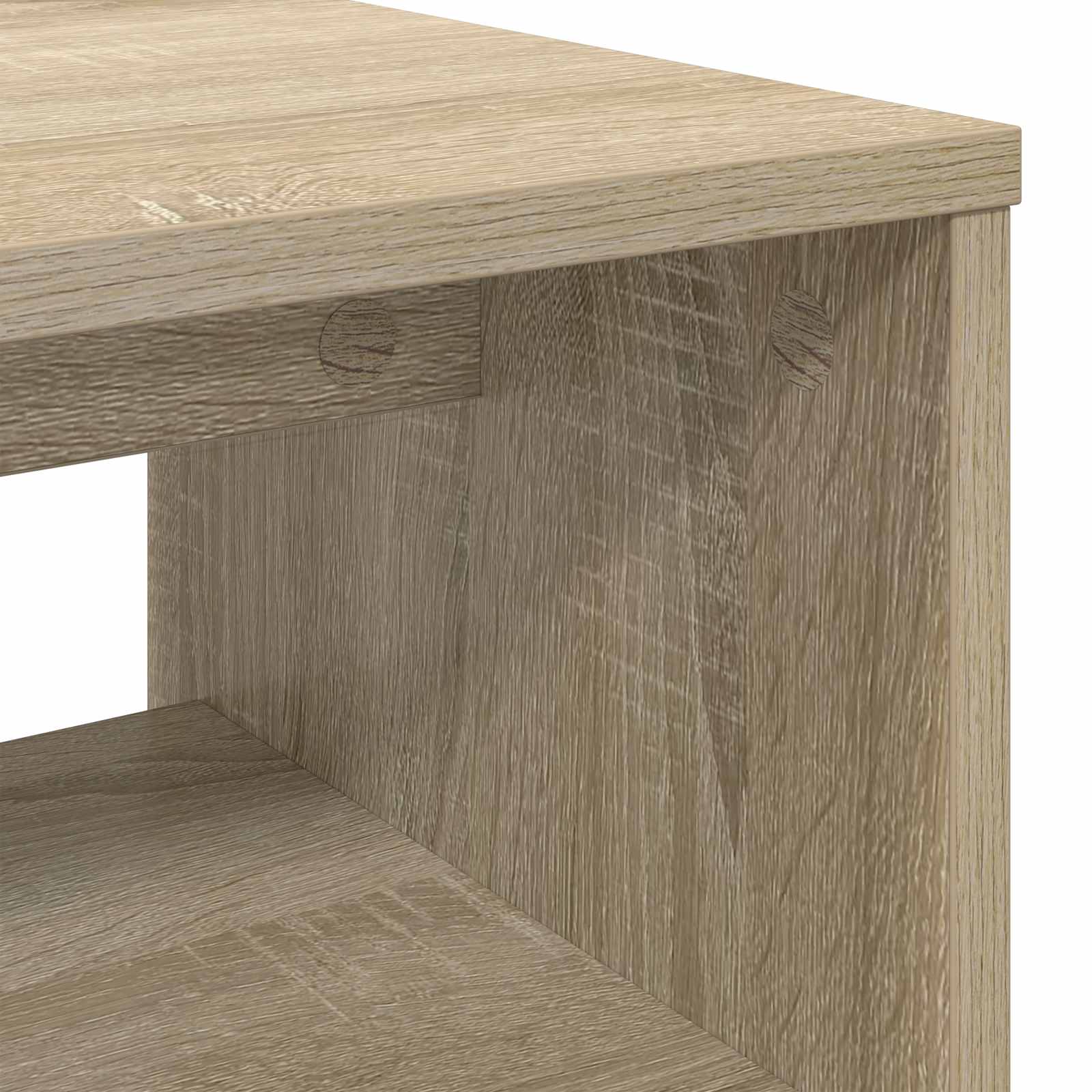 TV-kast Sonoma Eiken 100 x 35 x 40 cm Bewerkt hout is nu te koop bij PeponiXL, paradijselijk wonen!