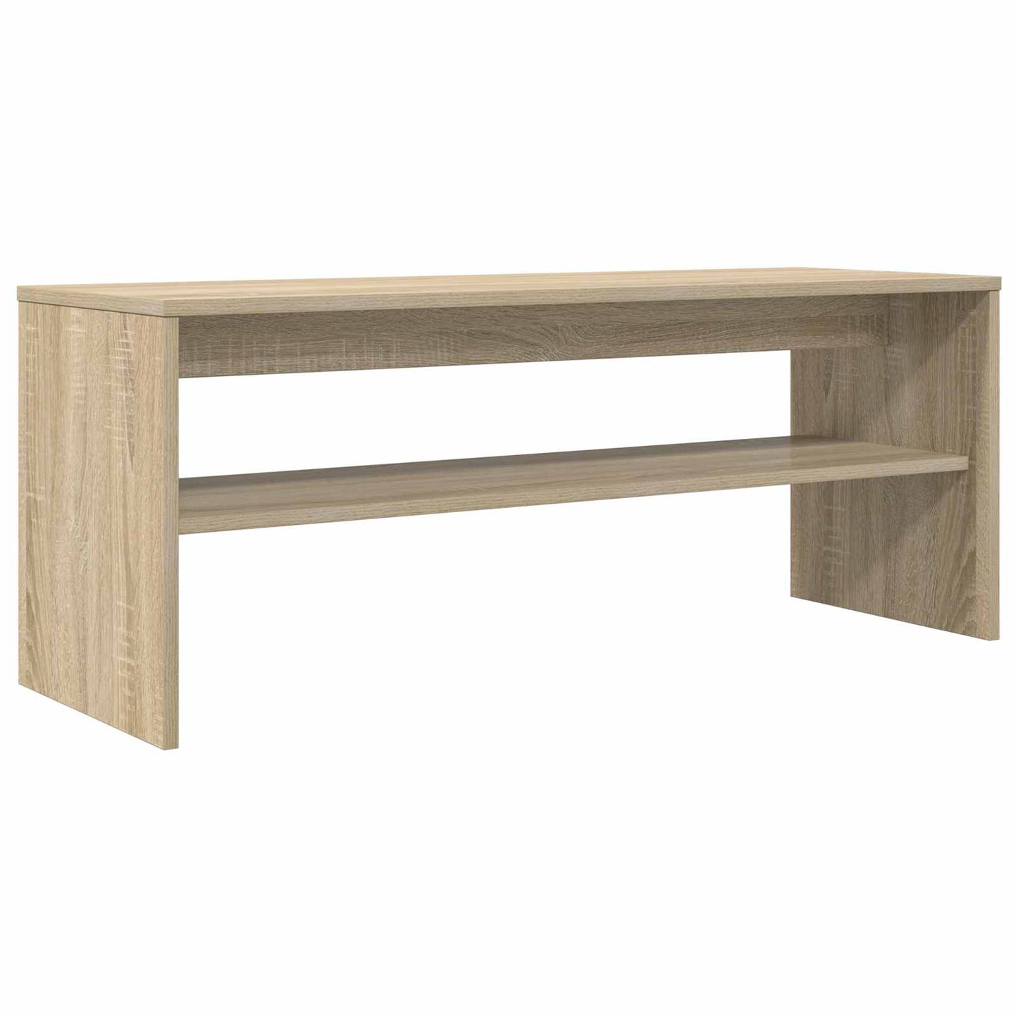 TV-kast Sonoma Eiken 100 x 35 x 40 cm Bewerkt hout is nu te koop bij PeponiXL, paradijselijk wonen!