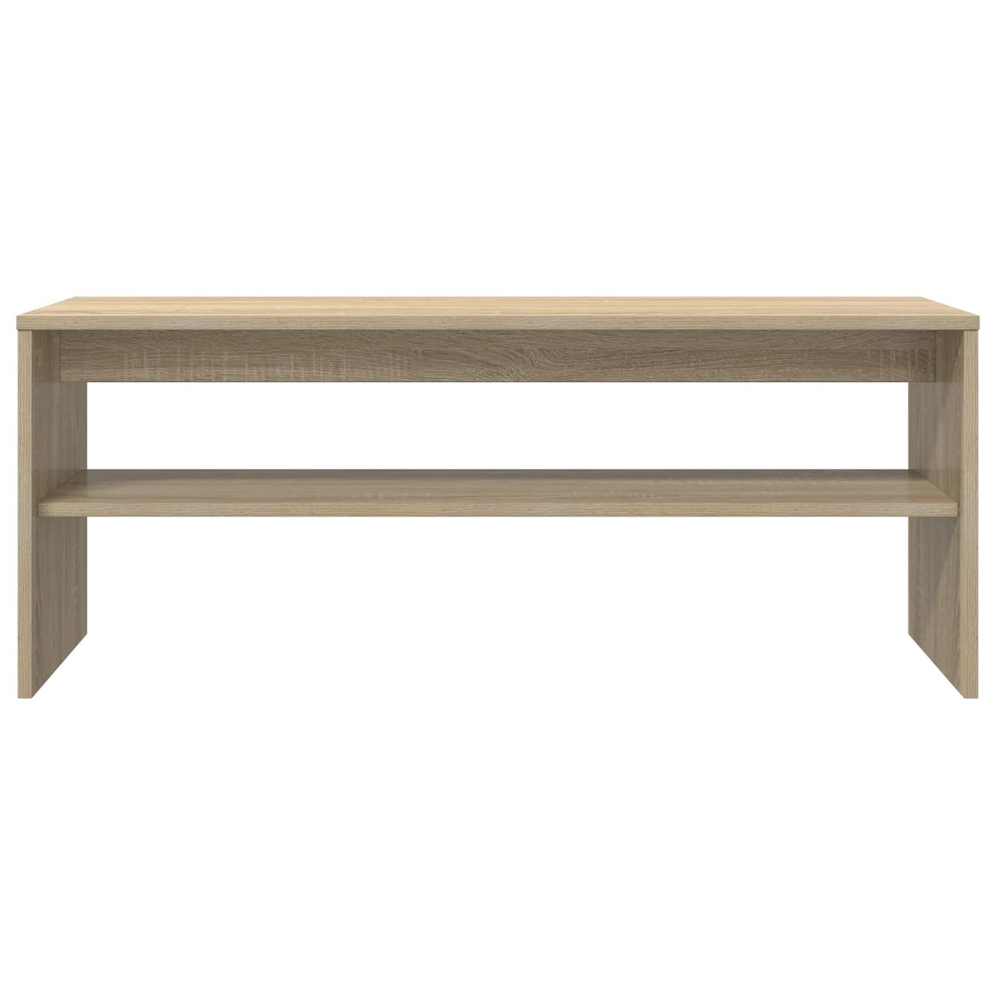 TV-kast Sonoma Eiken 100 x 35 x 40 cm Bewerkt hout is nu te koop bij PeponiXL, paradijselijk wonen!