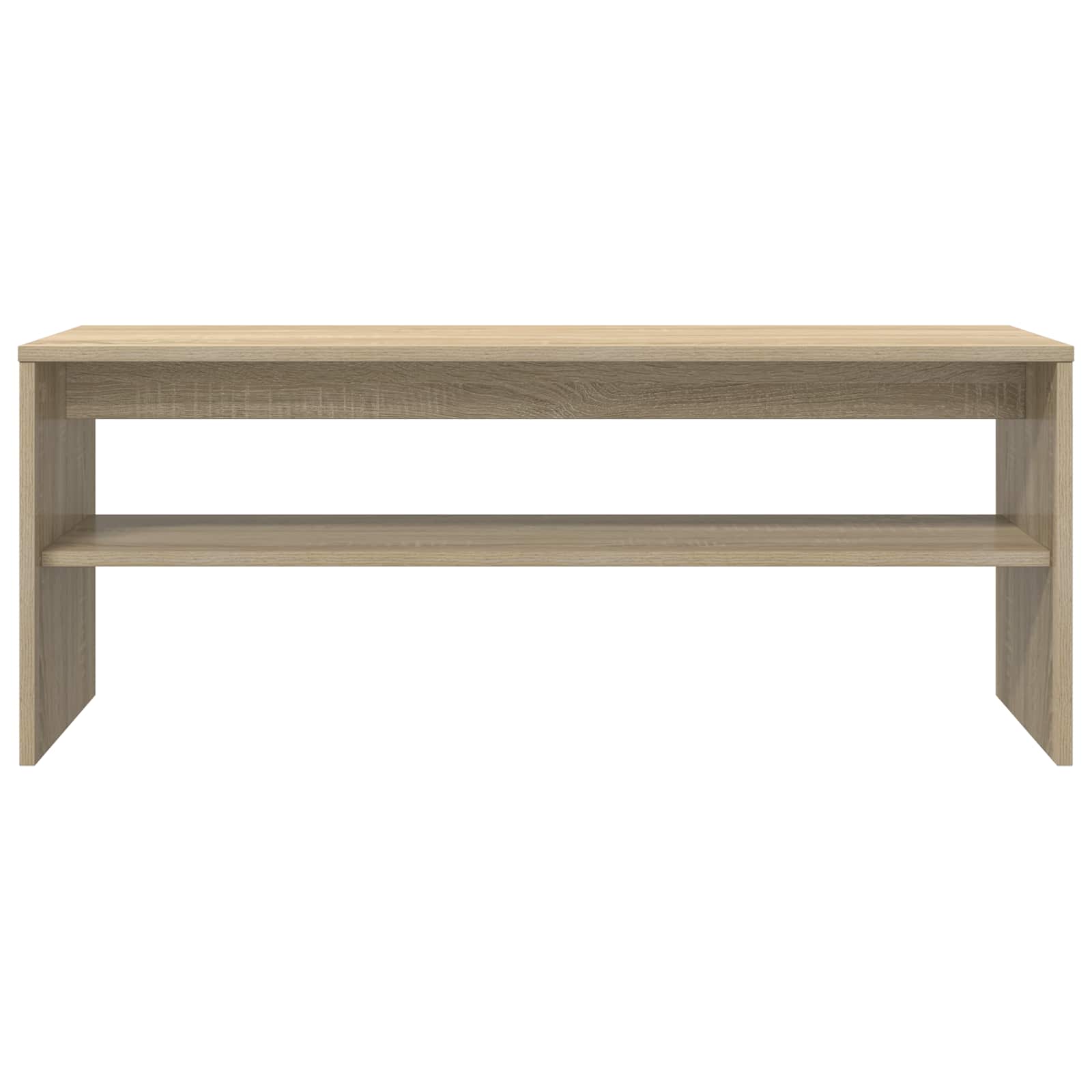 TV-kast Sonoma Eiken 100 x 35 x 40 cm Bewerkt hout is nu te koop bij PeponiXL, paradijselijk wonen!