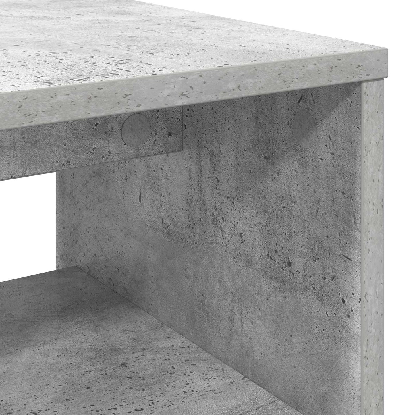 TV-kast Beton Grijs 100 x 35 x 40 cm Bewerkt hout is nu te koop bij PeponiXL, paradijselijk wonen!