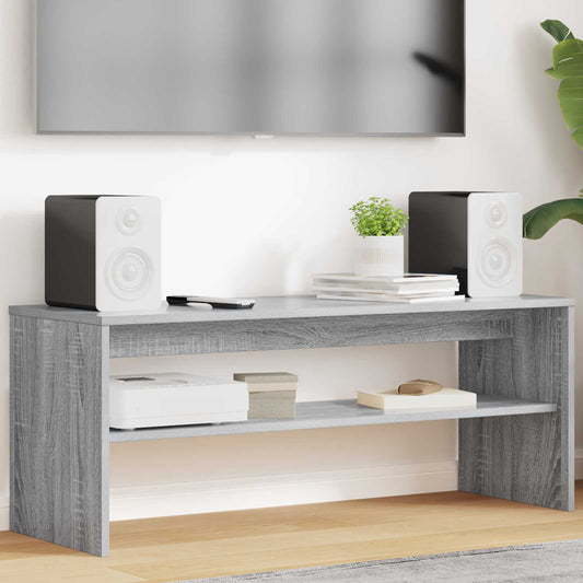 TV-kast Grijs Sonoma 100 x 35 x 40 cm Bewerkt hout is nu te koop bij PeponiXL, paradijselijk wonen!