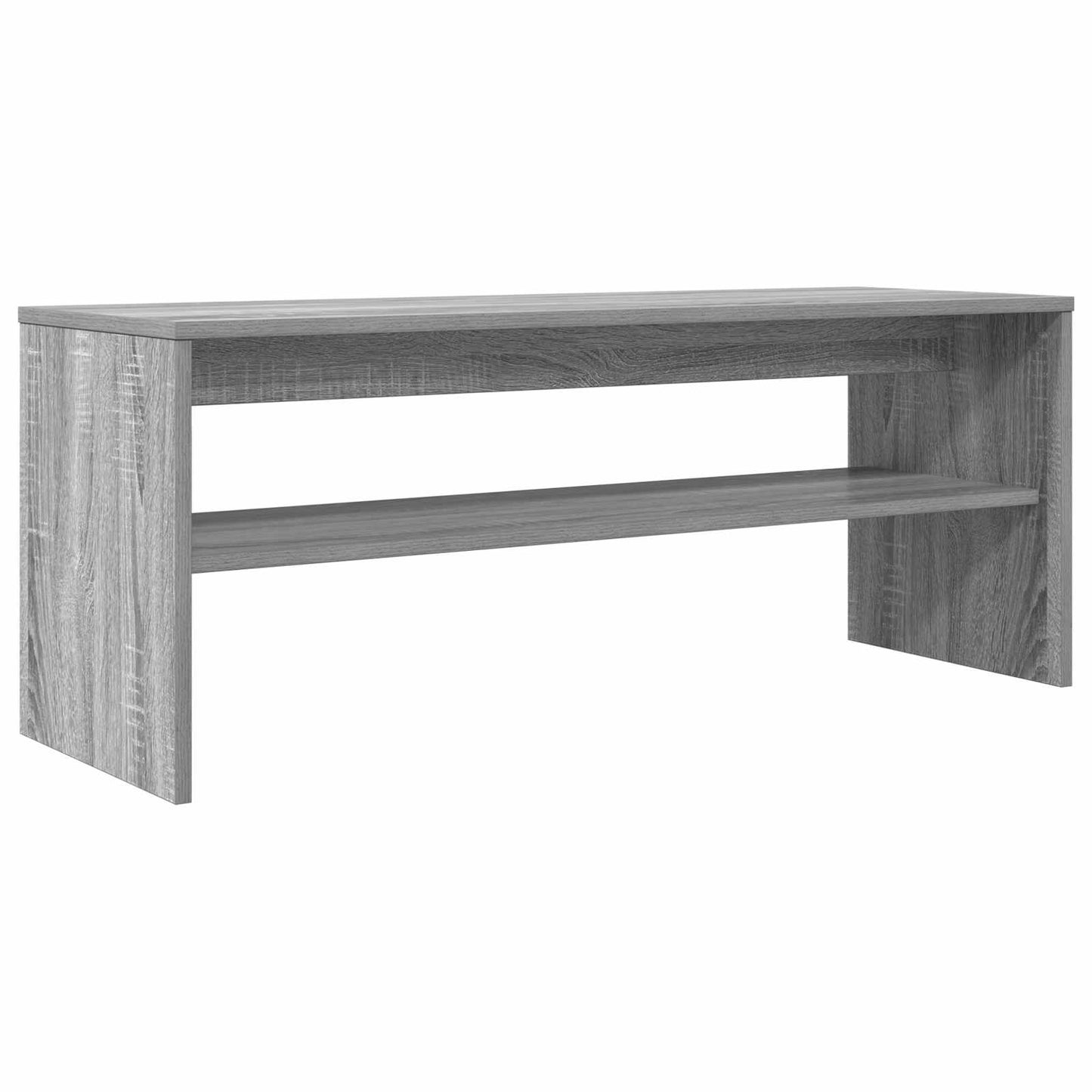 TV-kast Grijs Sonoma 100 x 35 x 40 cm Bewerkt hout is nu te koop bij PeponiXL, paradijselijk wonen!