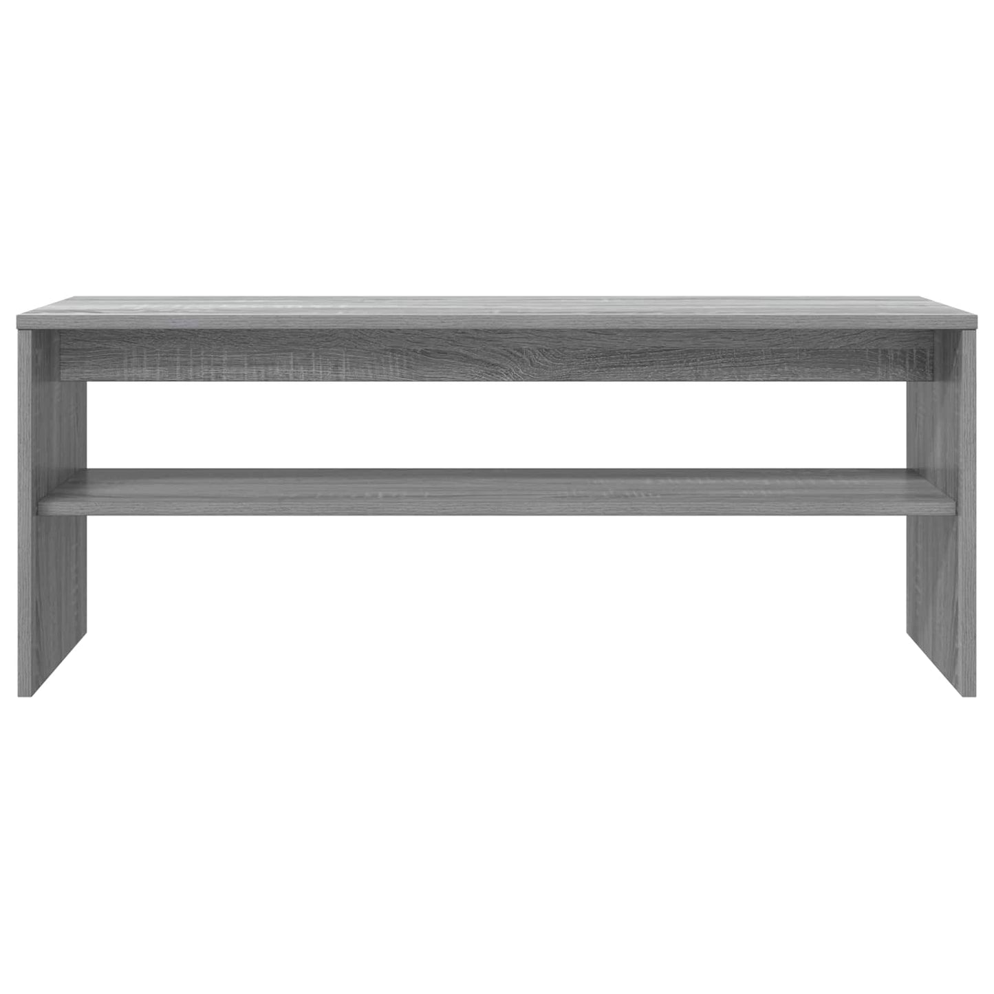 TV-kast Grijs Sonoma 100 x 35 x 40 cm Bewerkt hout is nu te koop bij PeponiXL, paradijselijk wonen!