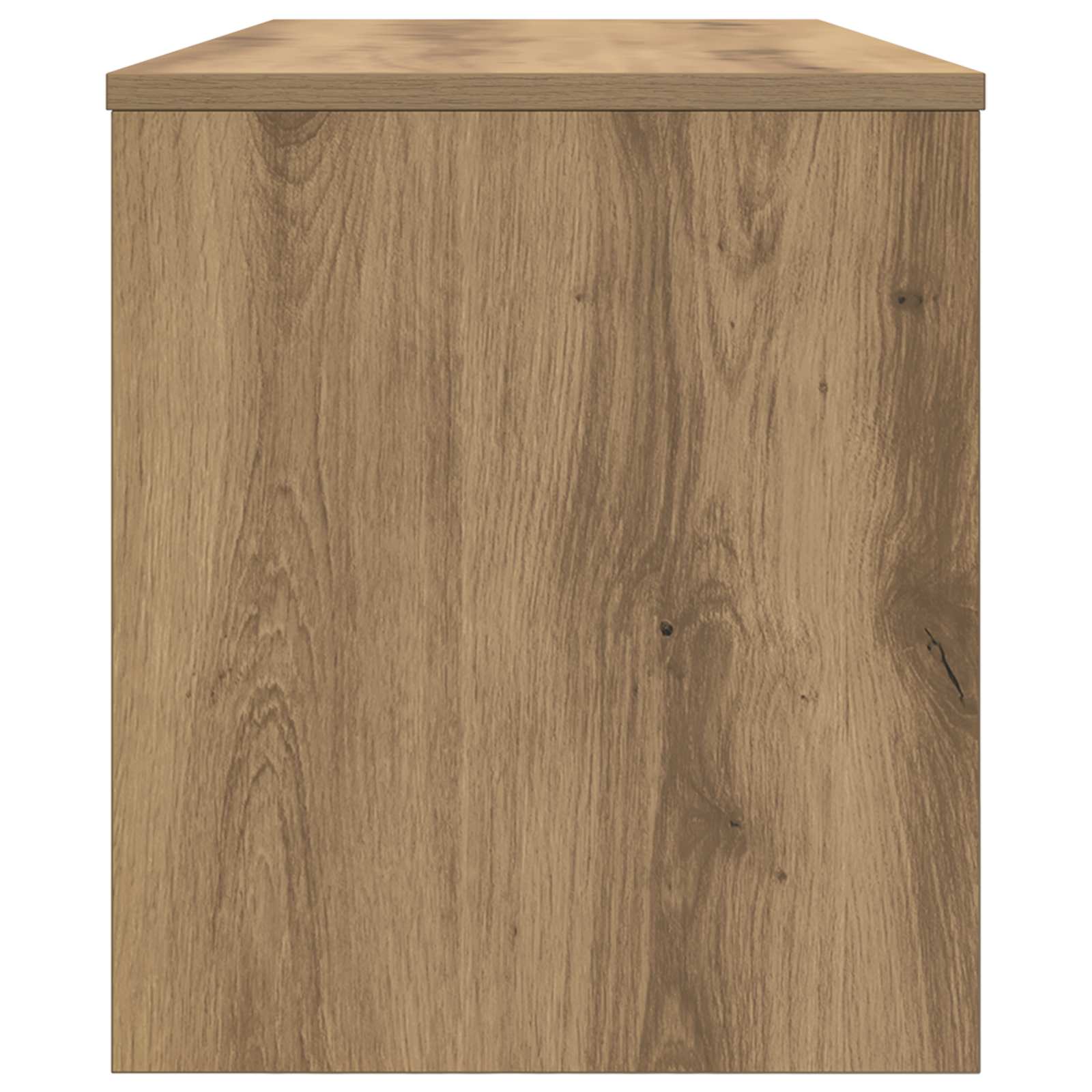 TV-kast Artisan Eiken 100 x 35 x 40 cm Bewerkt hout is nu te koop bij PeponiXL, paradijselijk wonen!