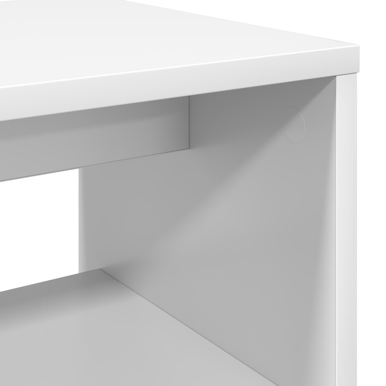 TV-kast Wit 60 x 30 x 40 cm Bewerkt hout is nu te koop bij PeponiXL, paradijselijk wonen!