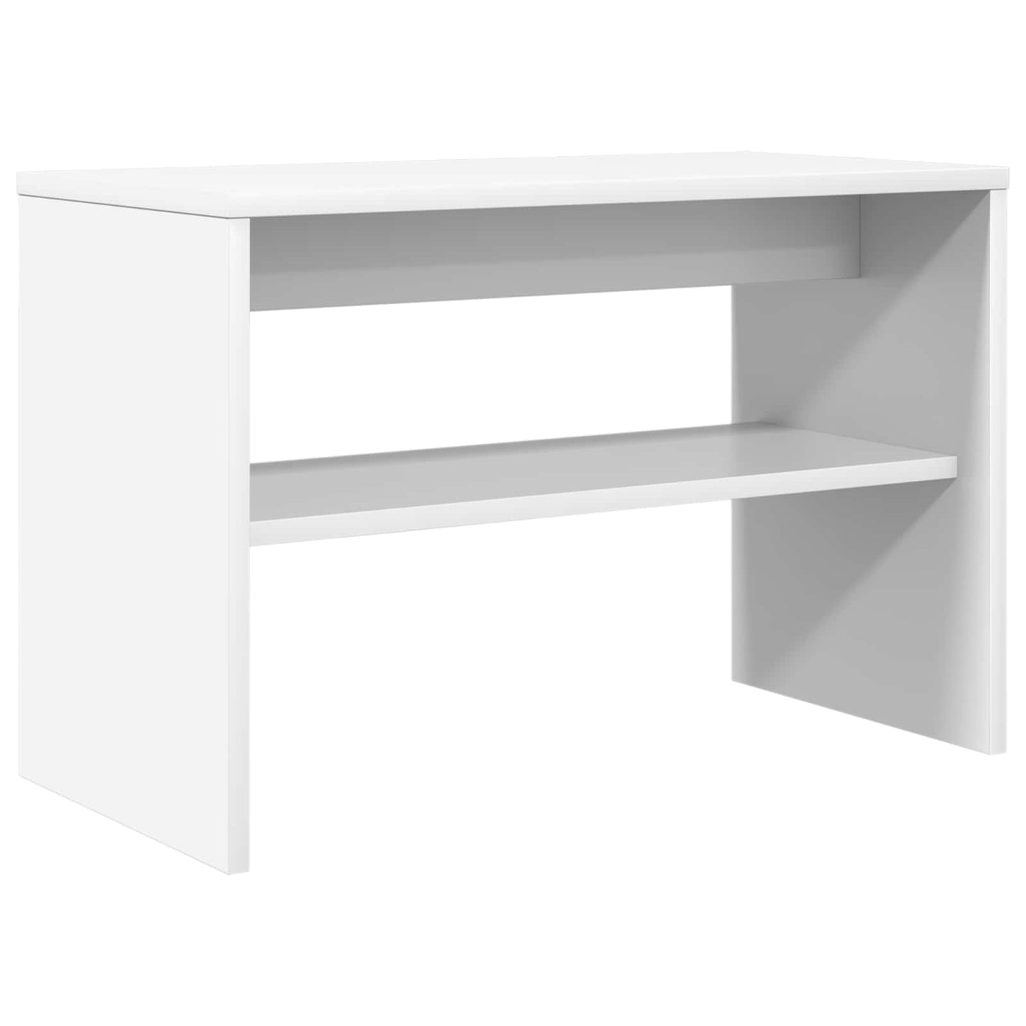 TV-kast Wit 60 x 30 x 40 cm Bewerkt hout is nu te koop bij PeponiXL, paradijselijk wonen!