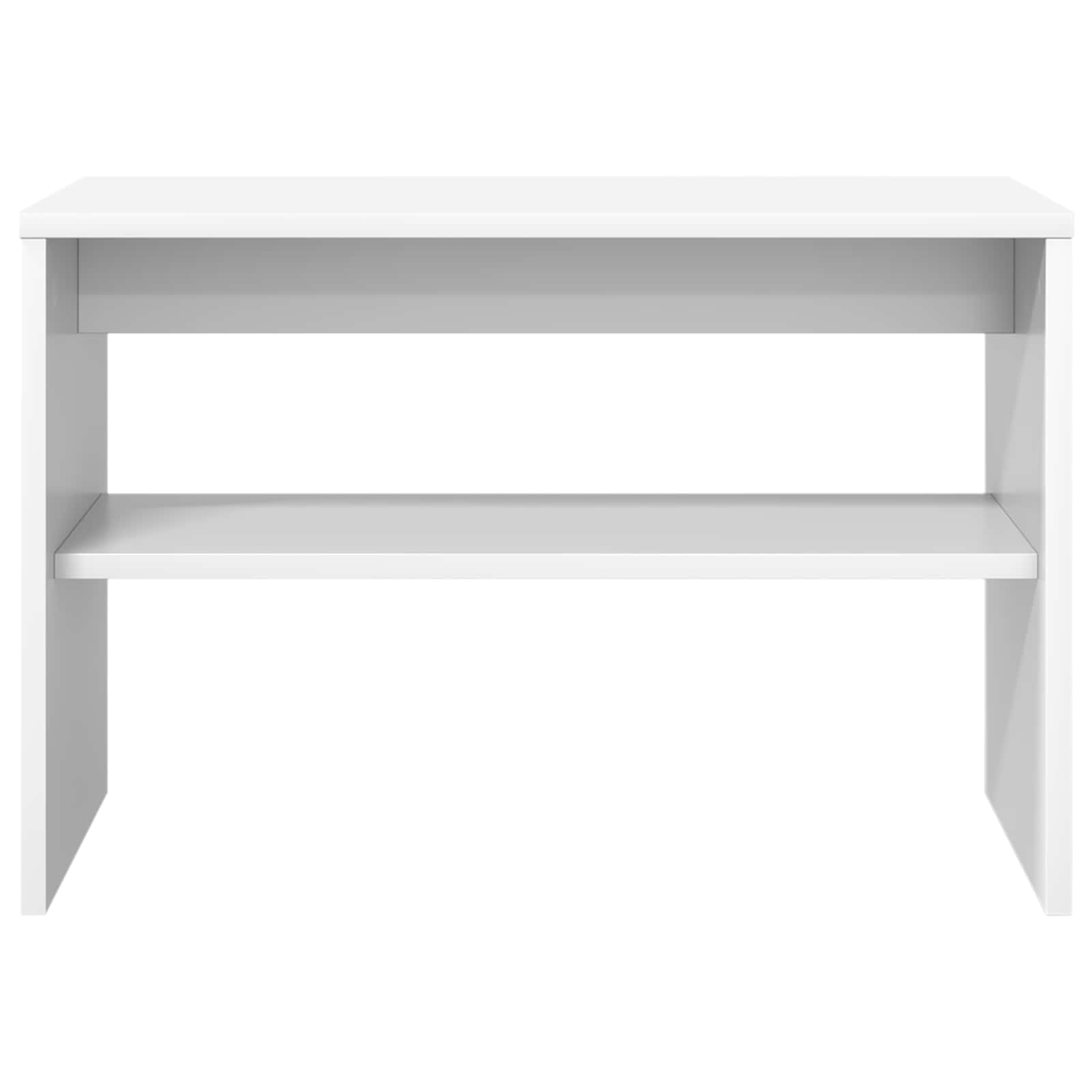 TV-kast Wit 60 x 30 x 40 cm Bewerkt hout is nu te koop bij PeponiXL, paradijselijk wonen!