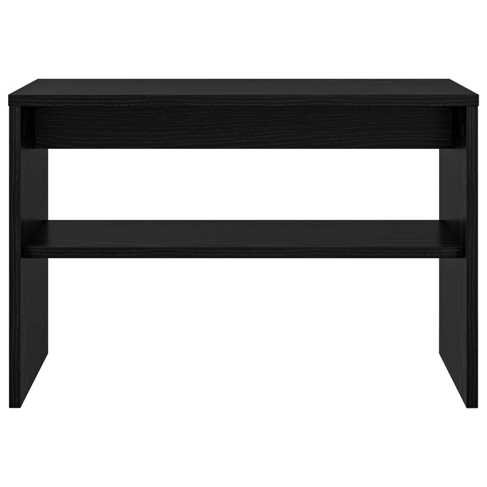 TV-kast Zwart Eiken 60 x 30 x 40 cm Bewerkt hout is nu te koop bij PeponiXL, paradijselijk wonen!