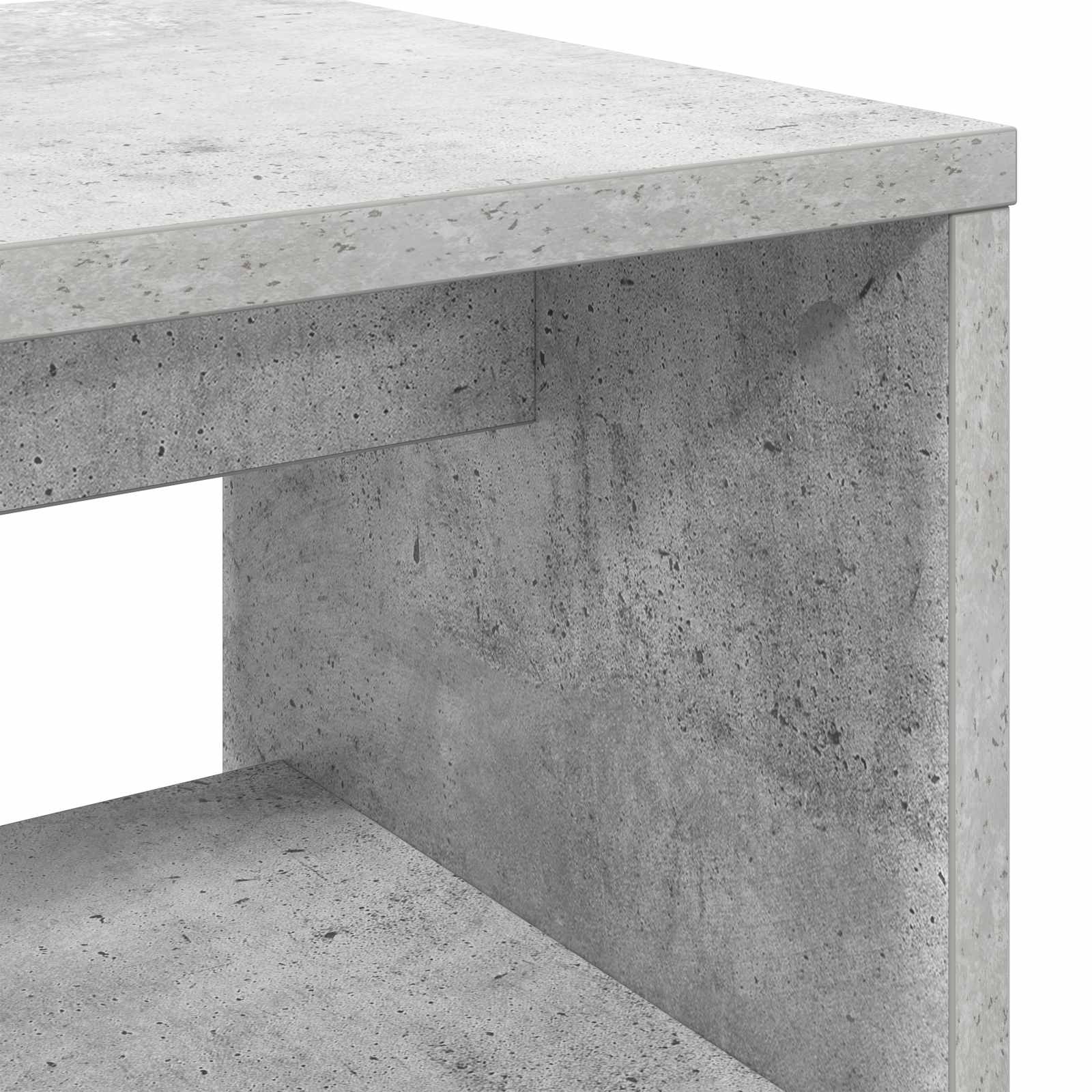 TV-kast Beton Grijs 60 x 30 x 40 cm Bewerkt hout is nu te koop bij PeponiXL, paradijselijk wonen!
