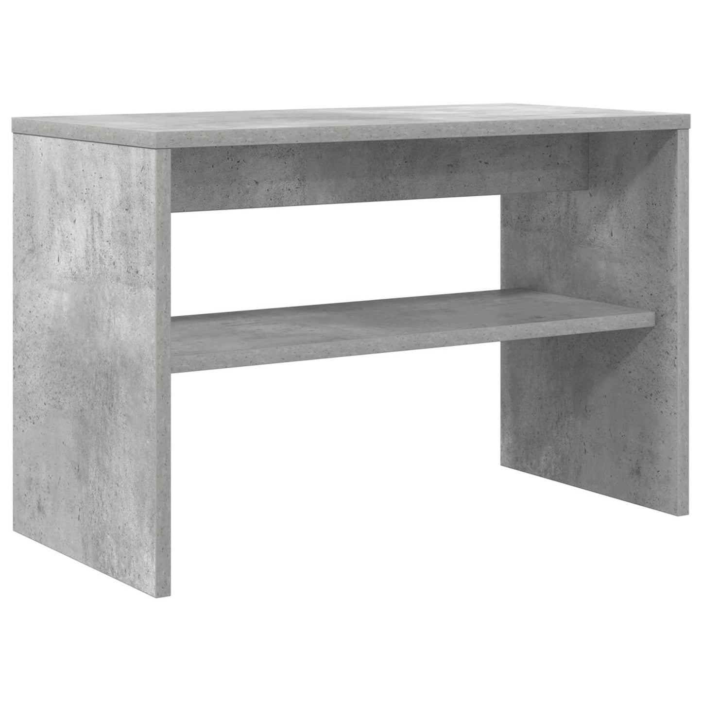 TV-kast Beton Grijs 60 x 30 x 40 cm Bewerkt hout is nu te koop bij PeponiXL, paradijselijk wonen!