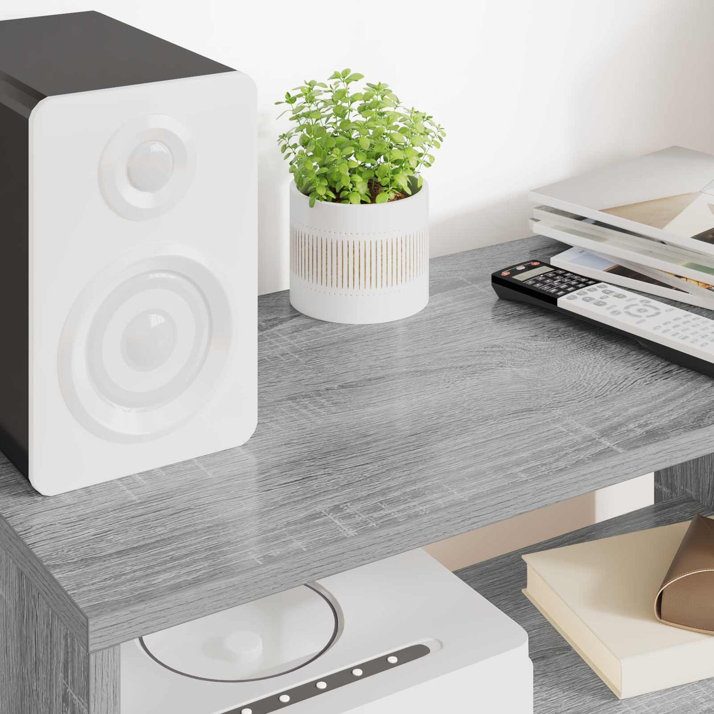 TV-kast Grijs Sonoma 60 x 30 x 40 cm Bewerkt hout is nu te koop bij PeponiXL, paradijselijk wonen!