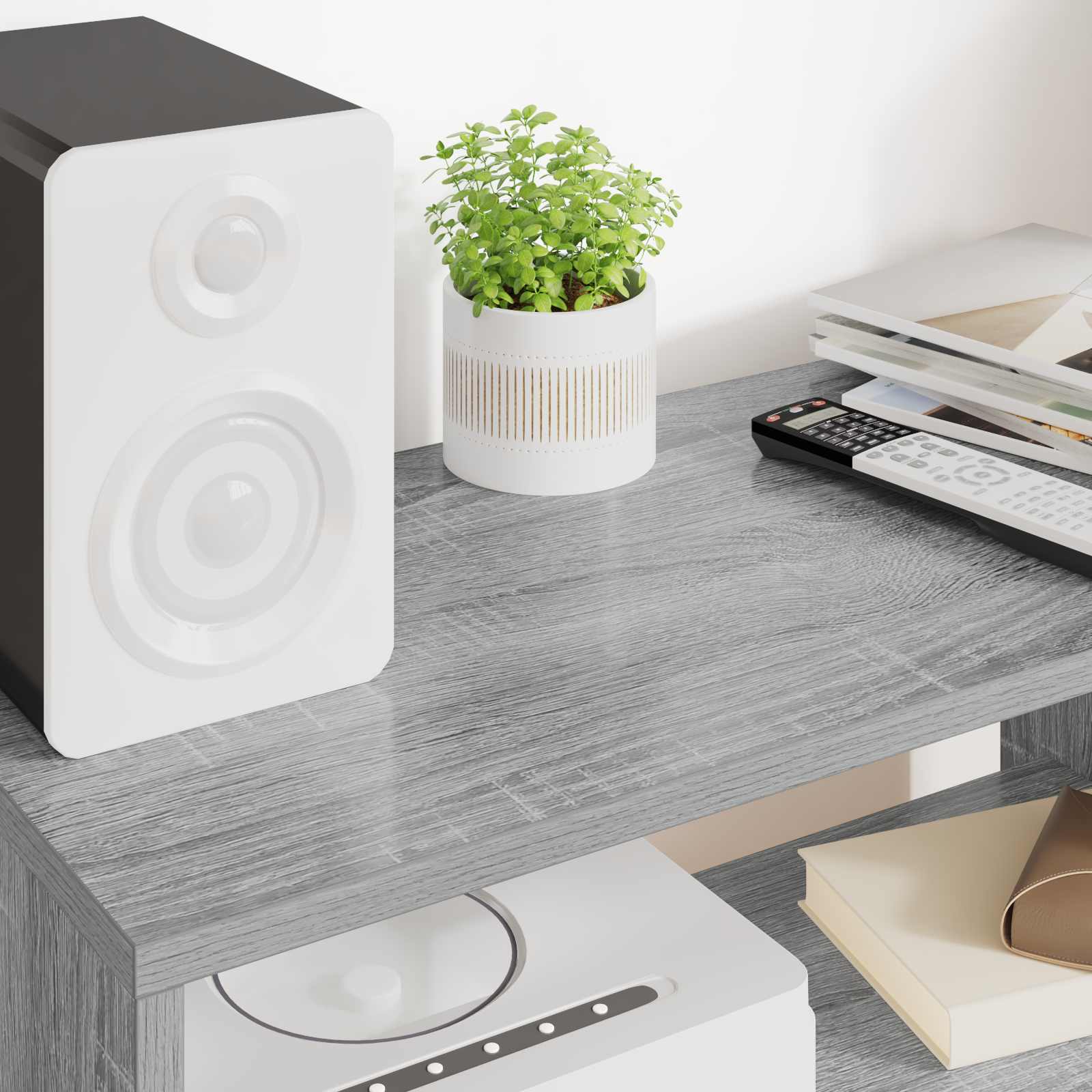 TV-kast Grijs Sonoma 60 x 30 x 40 cm Bewerkt hout is nu te koop bij PeponiXL, paradijselijk wonen!
