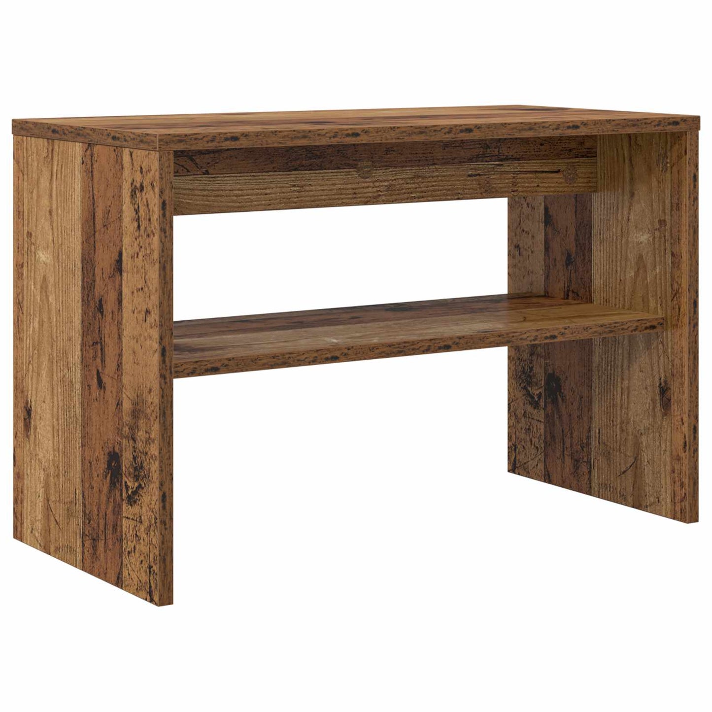 TV-kast Oudhout 60 x 30 x 40 cm Bewerkt hout is nu te koop bij PeponiXL, paradijselijk wonen!