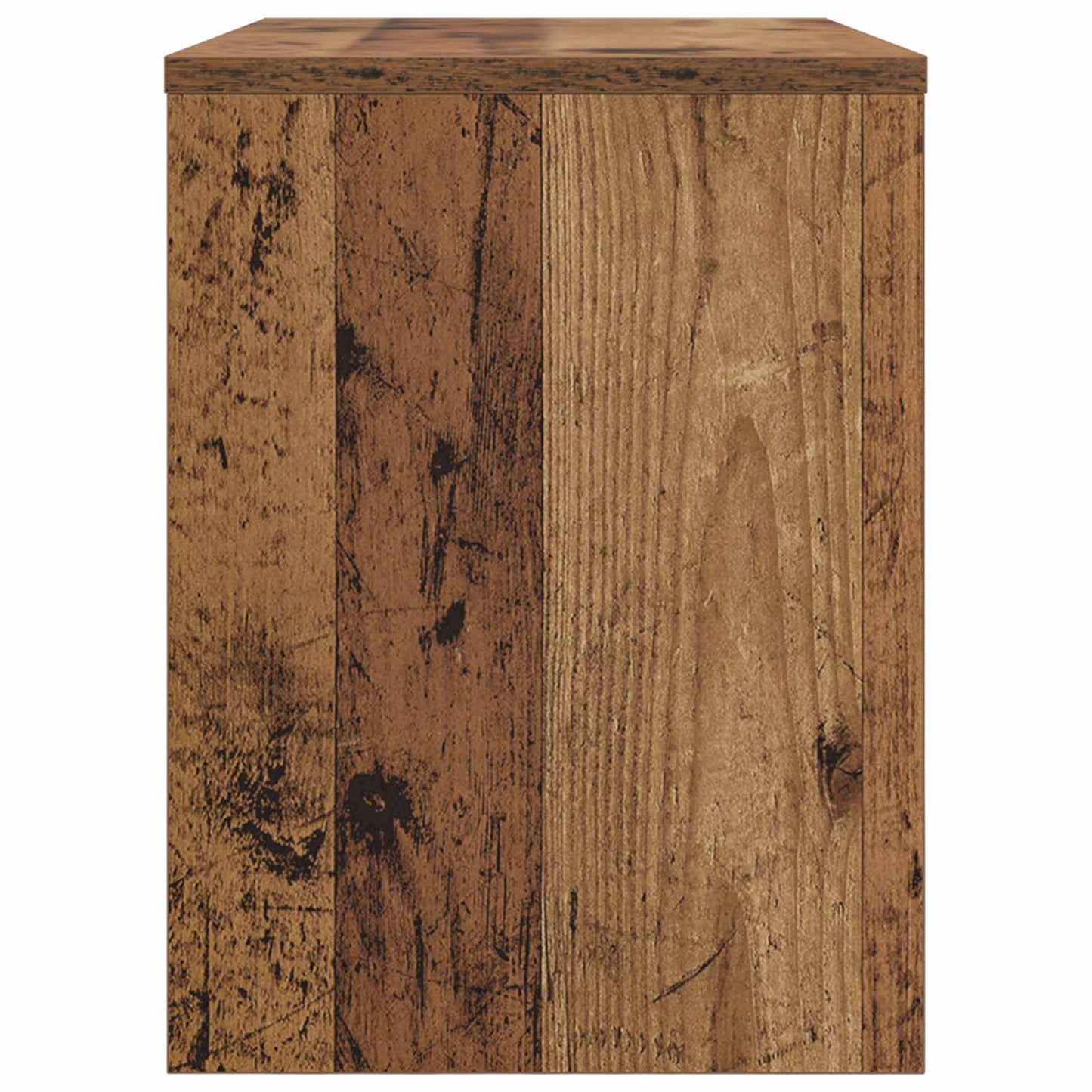 TV-kast Oudhout 60 x 30 x 40 cm Bewerkt hout is nu te koop bij PeponiXL, paradijselijk wonen!