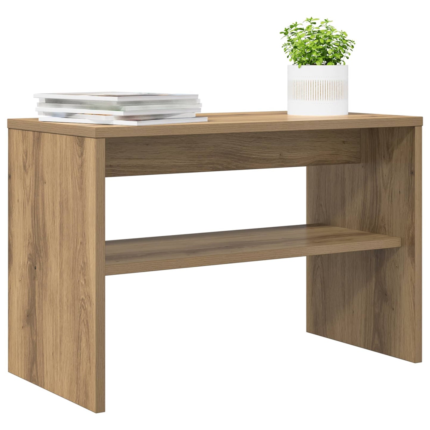 TV-kast Artisan Eiken 60 x 30 x 40 cm Bewerkt hout is nu te koop bij PeponiXL, paradijselijk wonen!
