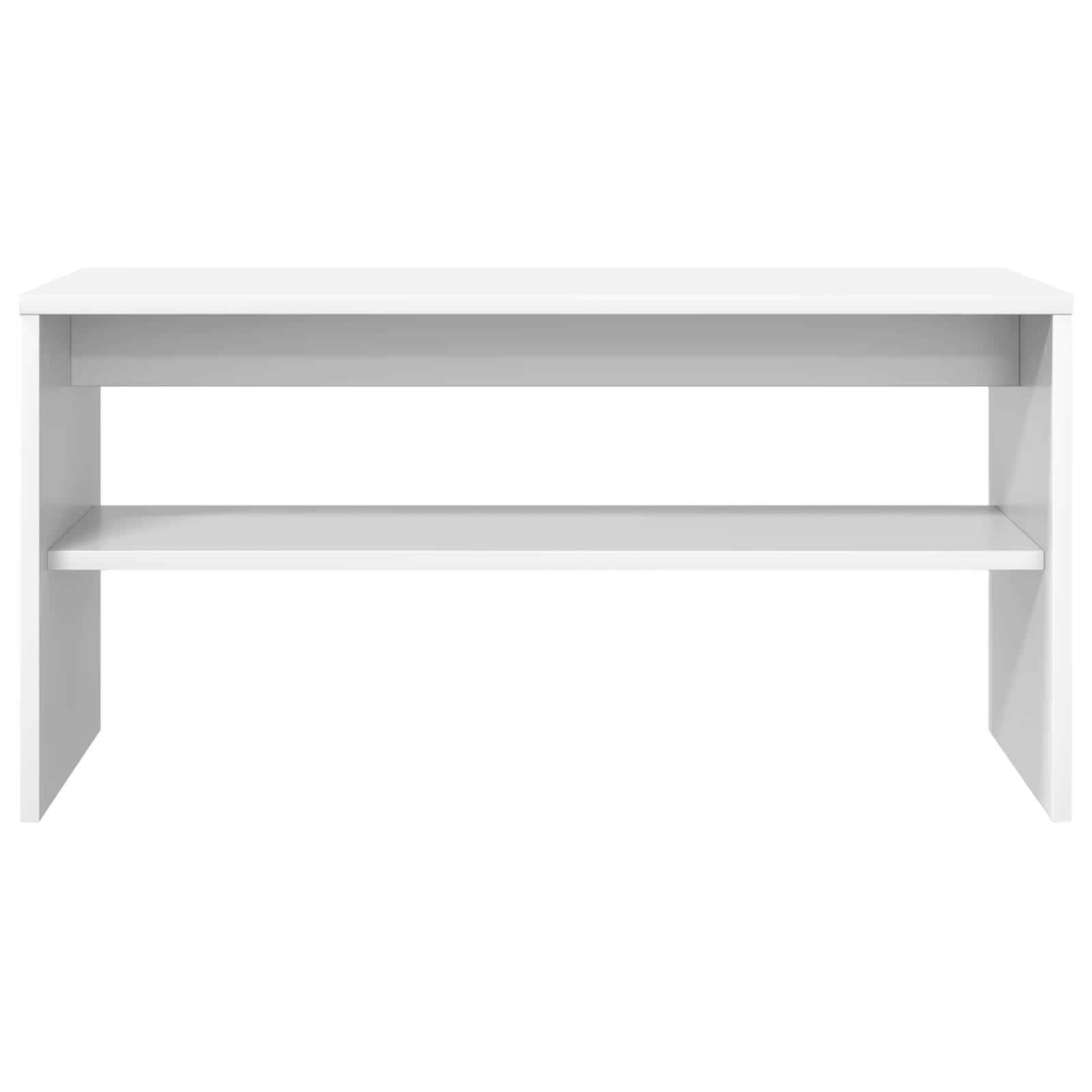 TV-kast Wit 80 x 30 x 40 cm Bewerkt hout is nu te koop bij PeponiXL, paradijselijk wonen!