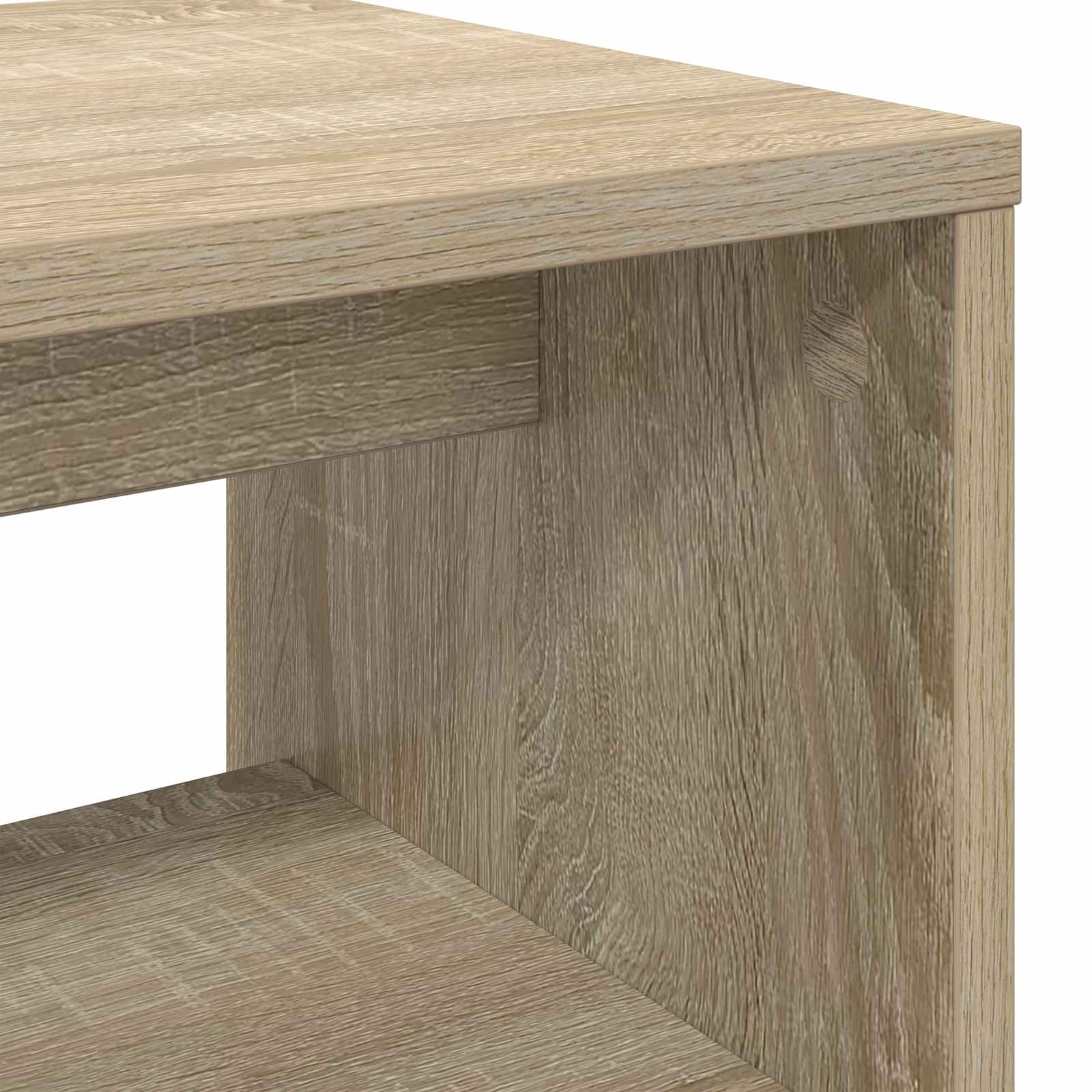 TV-kast Sonoma Eiken 80 x 30 x 40 cm Bewerkt hout is nu te koop bij PeponiXL, paradijselijk wonen!