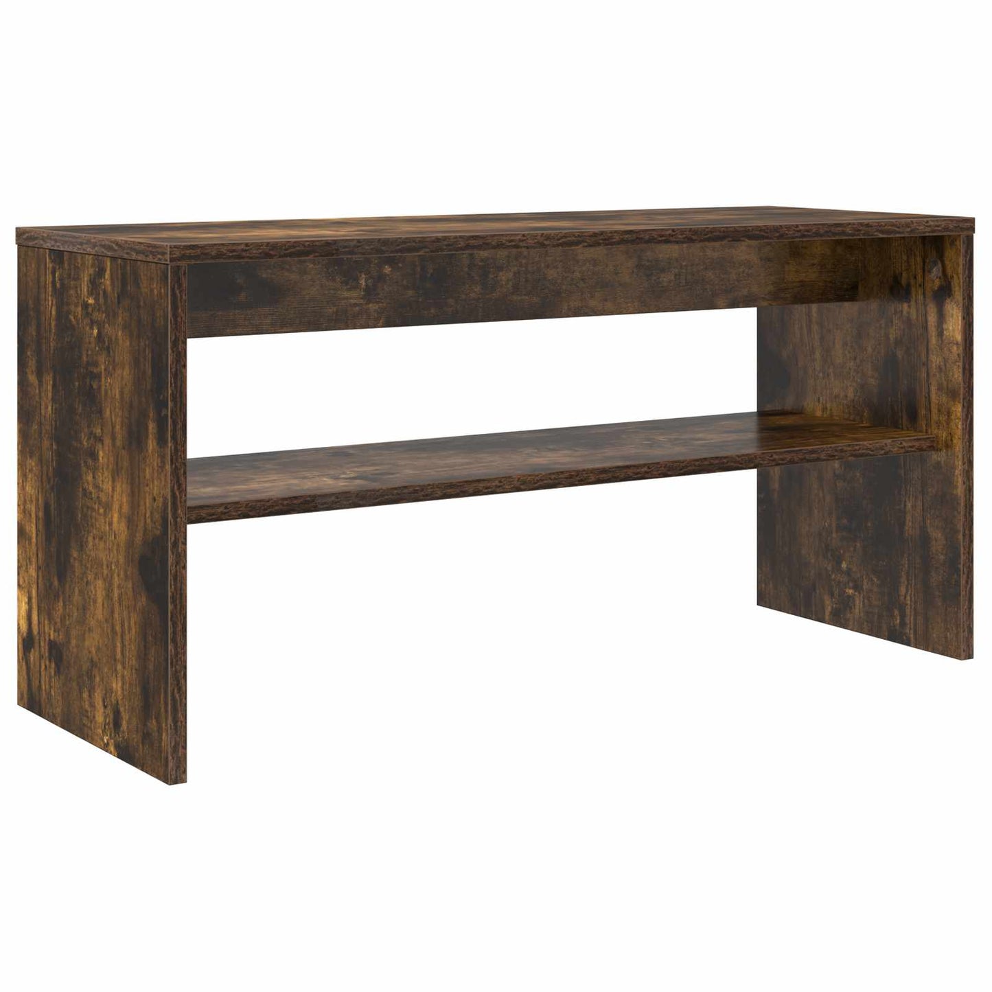 TV-kast Gerookt eiken 80 x 30 x 40 cm Bewerkt hout is nu te koop bij PeponiXL, paradijselijk wonen!
