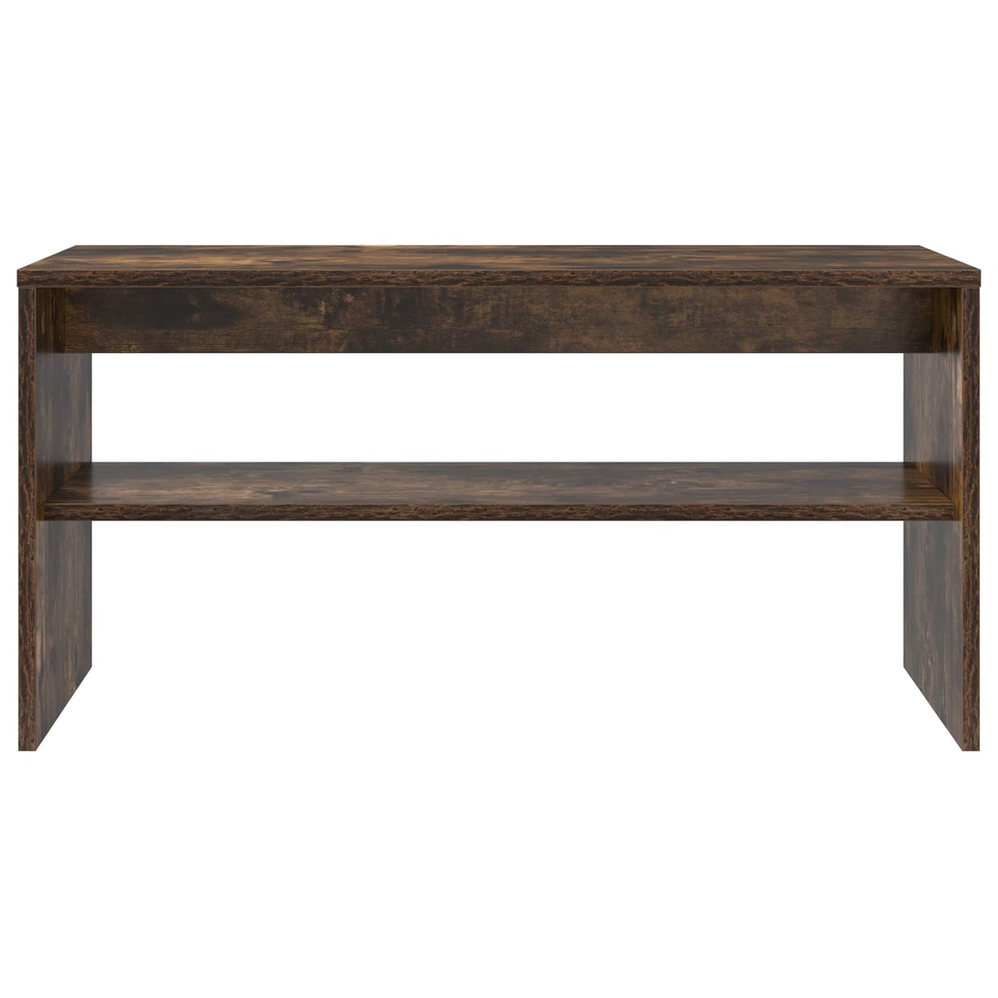 TV-kast Gerookt eiken 80 x 30 x 40 cm Bewerkt hout is nu te koop bij PeponiXL, paradijselijk wonen!