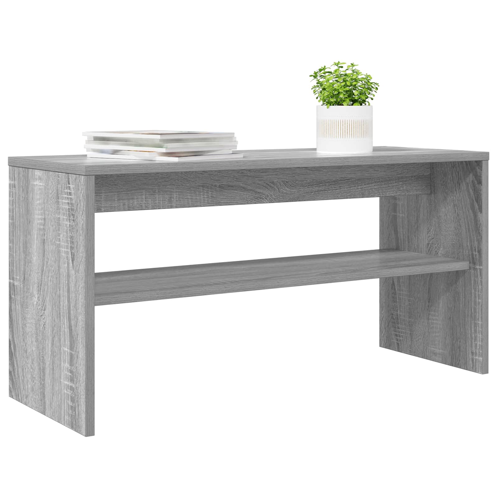 TV-kast Grijs Sonoma 80 x 30 x 40 cm Bewerkt hout is nu te koop bij PeponiXL, paradijselijk wonen!