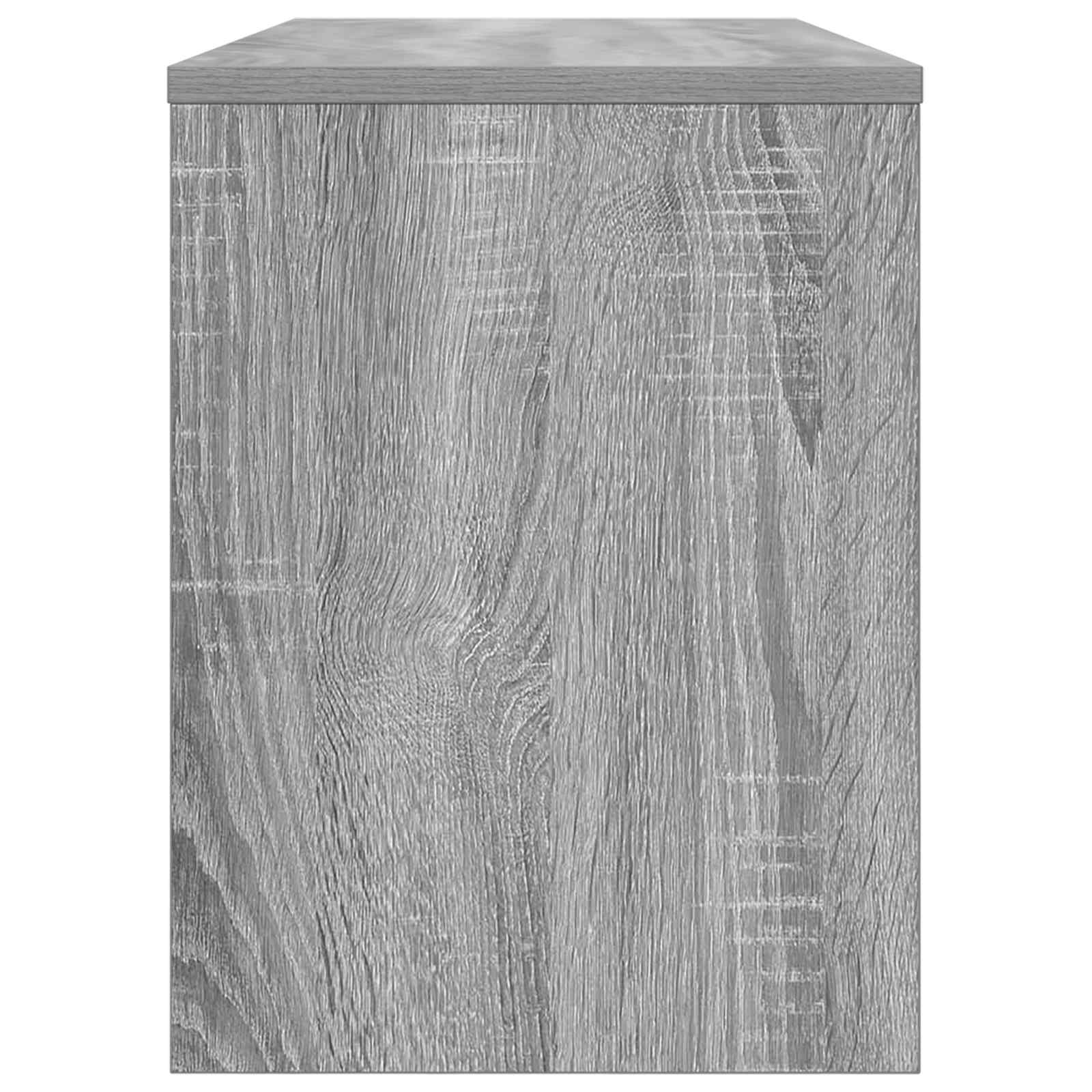 TV-kast Grijs Sonoma 80 x 30 x 40 cm Bewerkt hout is nu te koop bij PeponiXL, paradijselijk wonen!