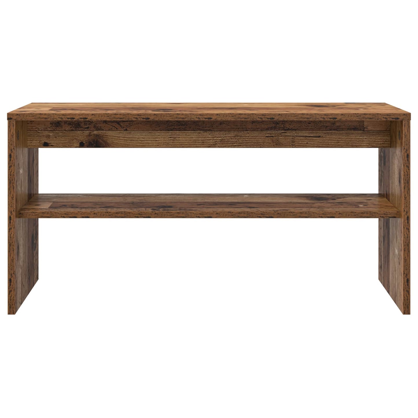 TV-kast Oudhout 80 x 30 x 40 cm Bewerkt hout is nu te koop bij PeponiXL, paradijselijk wonen!