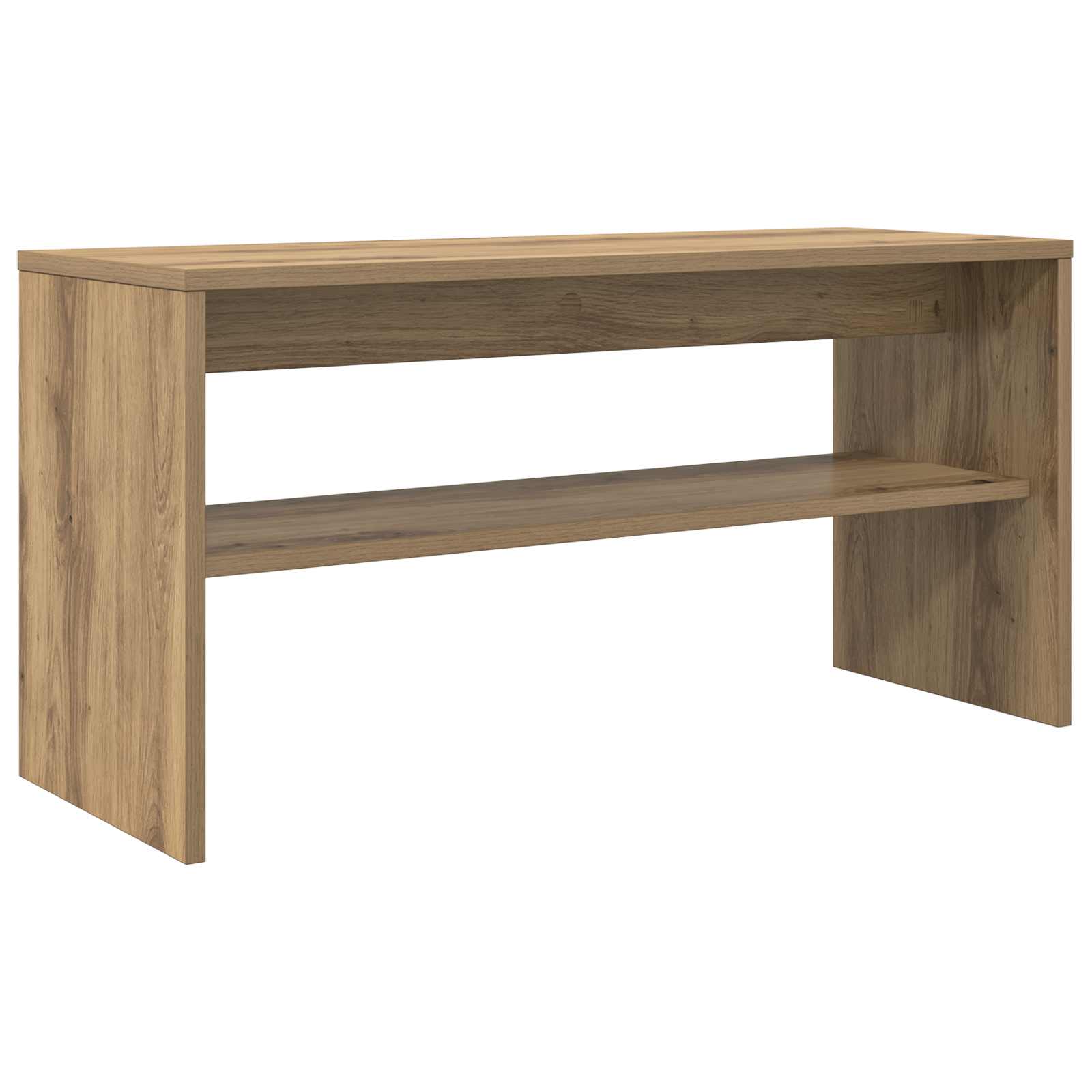 TV-kast Artisan Eiken 80 x 30 x 40 cm Bewerkt hout is nu te koop bij PeponiXL, paradijselijk wonen!