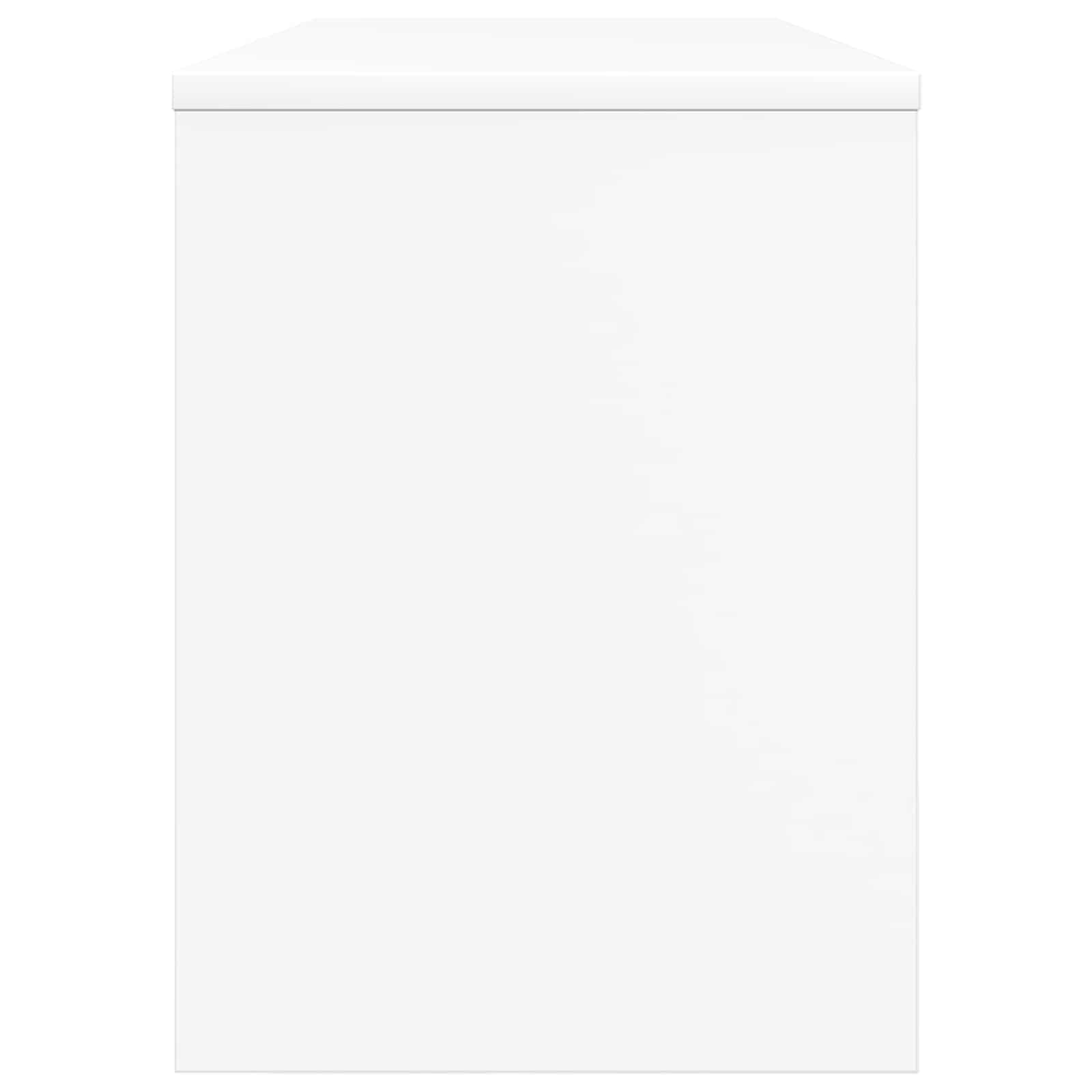 TV-kast Wit 100 x 30 x 40 cm Bewerkt hout is nu te koop bij PeponiXL, paradijselijk wonen!