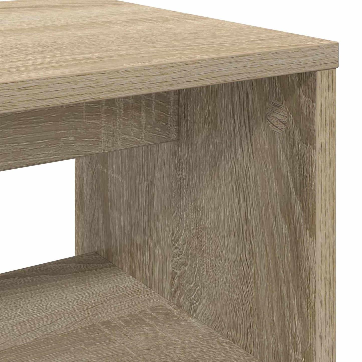 TV-kast Sonoma Eiken 100 x 30 x 40 cm Bewerkt hout is nu te koop bij PeponiXL, paradijselijk wonen!