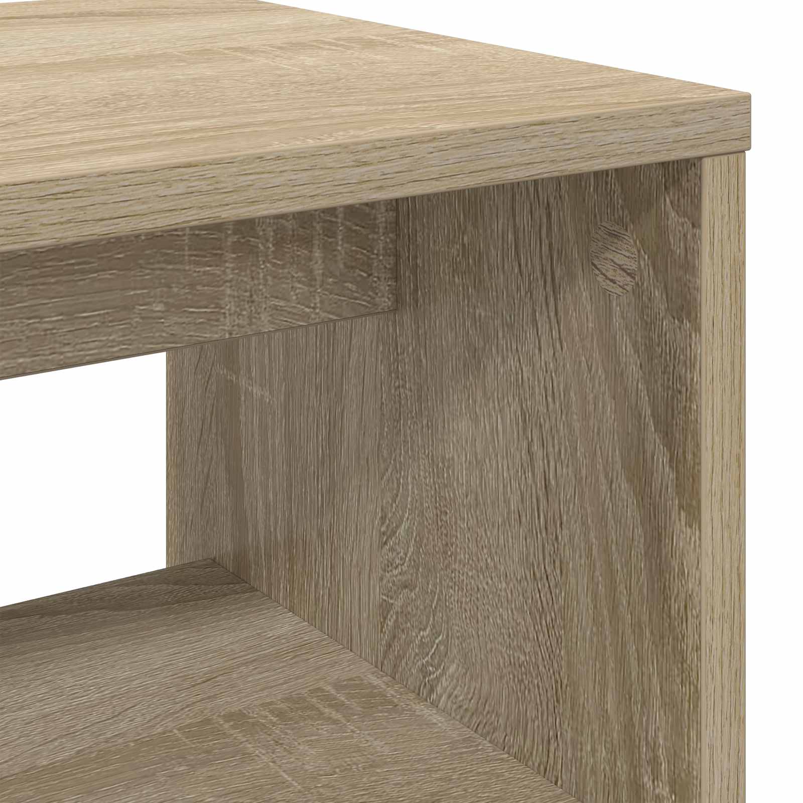 TV-kast Sonoma Eiken 100 x 30 x 40 cm Bewerkt hout is nu te koop bij PeponiXL, paradijselijk wonen!