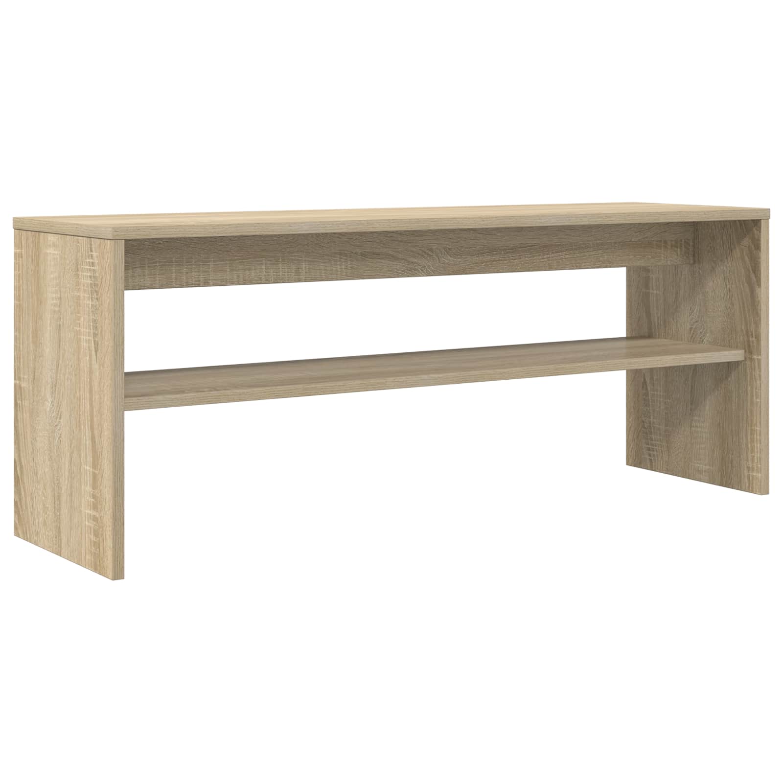 TV-kast Sonoma Eiken 100 x 30 x 40 cm Bewerkt hout is nu te koop bij PeponiXL, paradijselijk wonen!