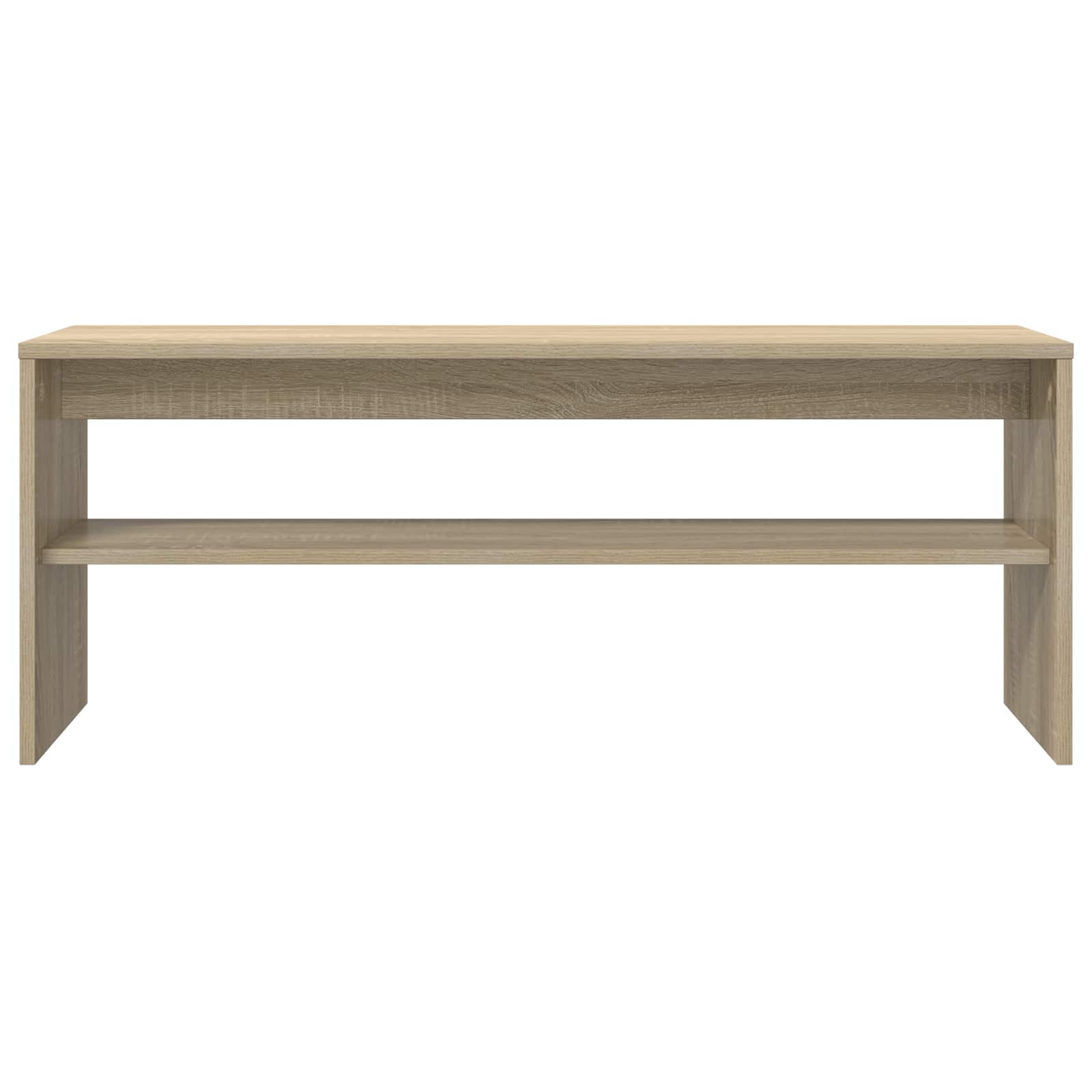 TV-kast Sonoma Eiken 100 x 30 x 40 cm Bewerkt hout is nu te koop bij PeponiXL, paradijselijk wonen!
