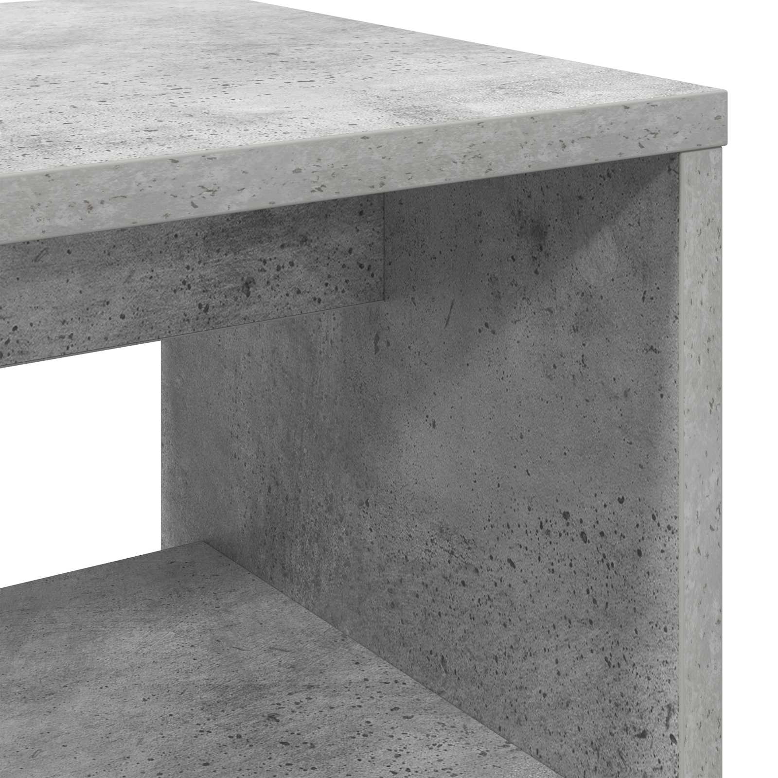 TV-kast Beton Grijs 100 x 30 x 40 cm Bewerkt hout is nu te koop bij PeponiXL, paradijselijk wonen!