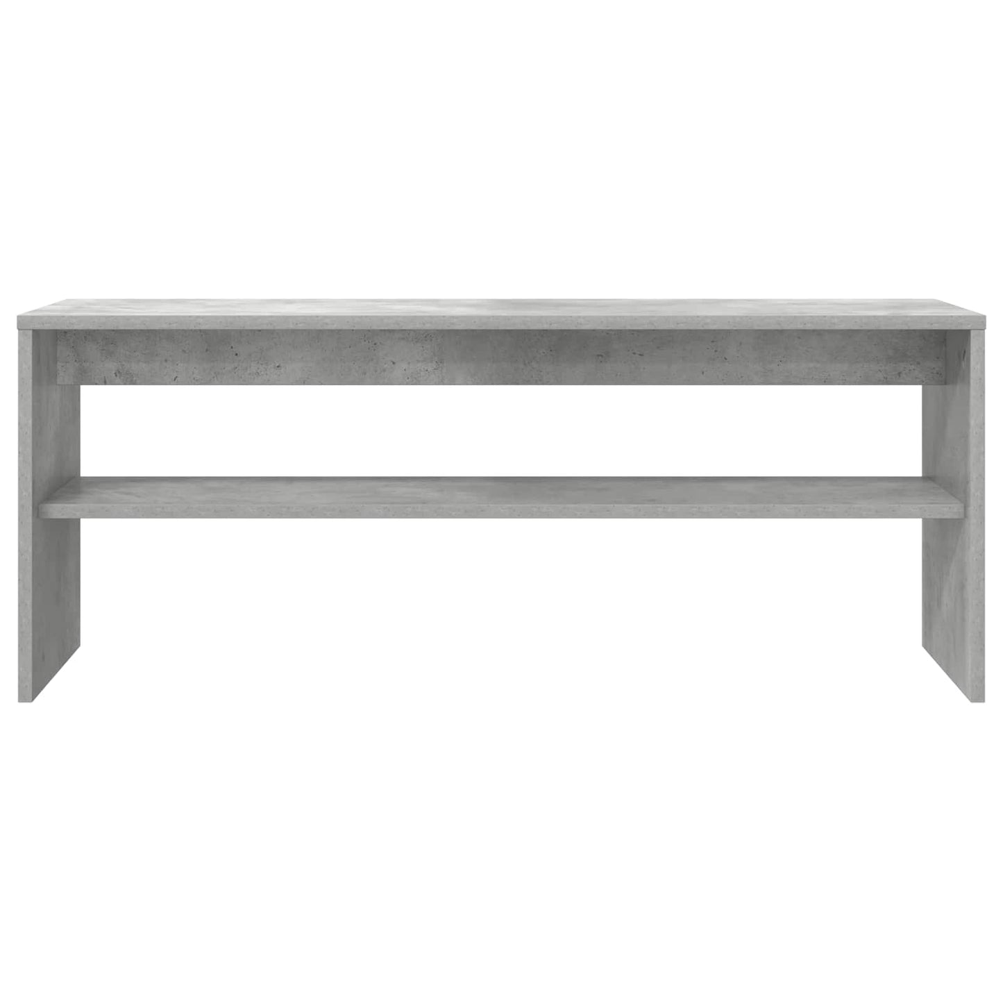 TV-kast Beton Grijs 100 x 30 x 40 cm Bewerkt hout is nu te koop bij PeponiXL, paradijselijk wonen!