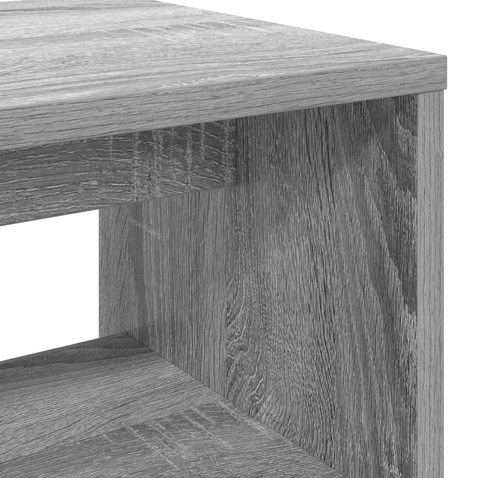 TV-kast Grijs Sonoma 100 x 30 x 40 cm Bewerkt hout is nu te koop bij PeponiXL, paradijselijk wonen!