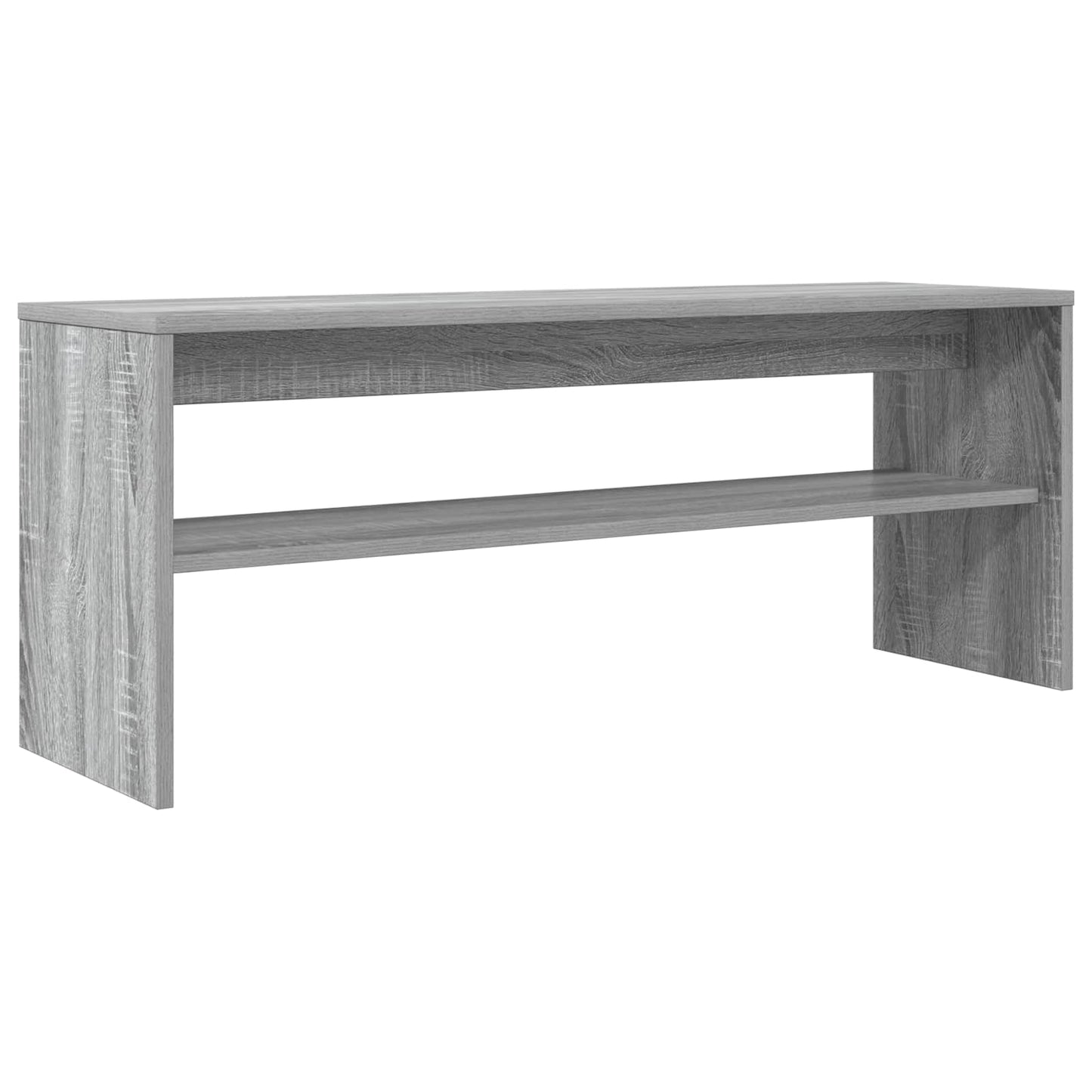 TV-kast Grijs Sonoma 100 x 30 x 40 cm Bewerkt hout is nu te koop bij PeponiXL, paradijselijk wonen!