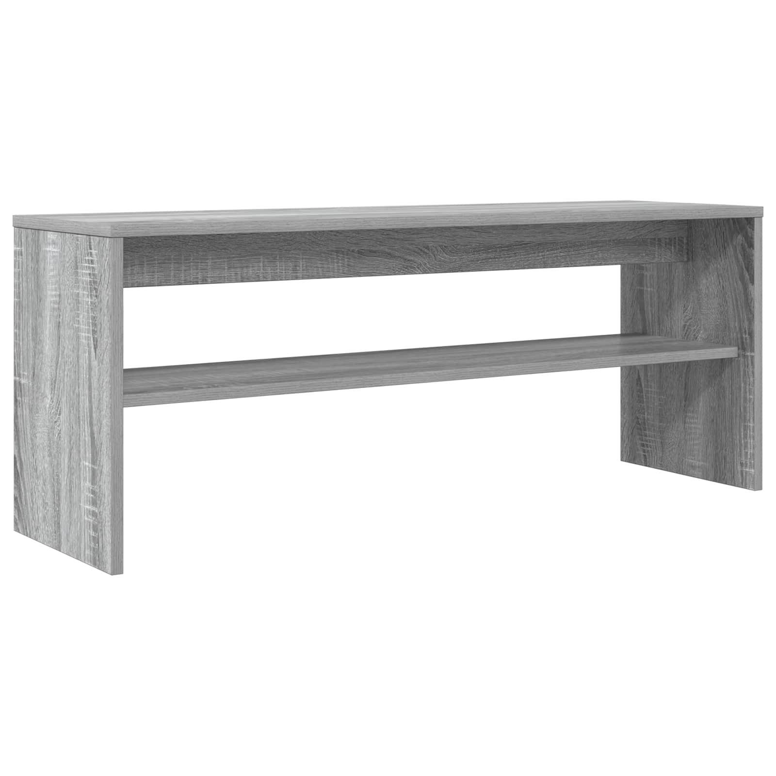 TV-kast Grijs Sonoma 100 x 30 x 40 cm Bewerkt hout is nu te koop bij PeponiXL, paradijselijk wonen!