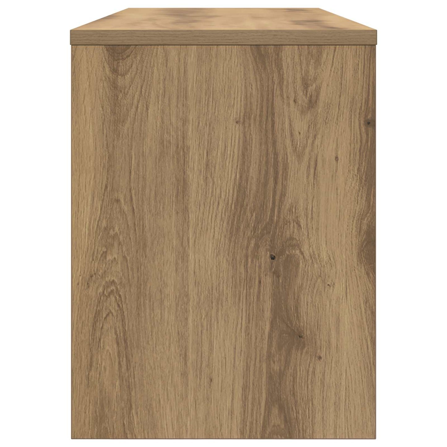 TV-kast Artisan Eiken 100 x 30 x 40 cm Bewerkt hout is nu te koop bij PeponiXL, paradijselijk wonen!