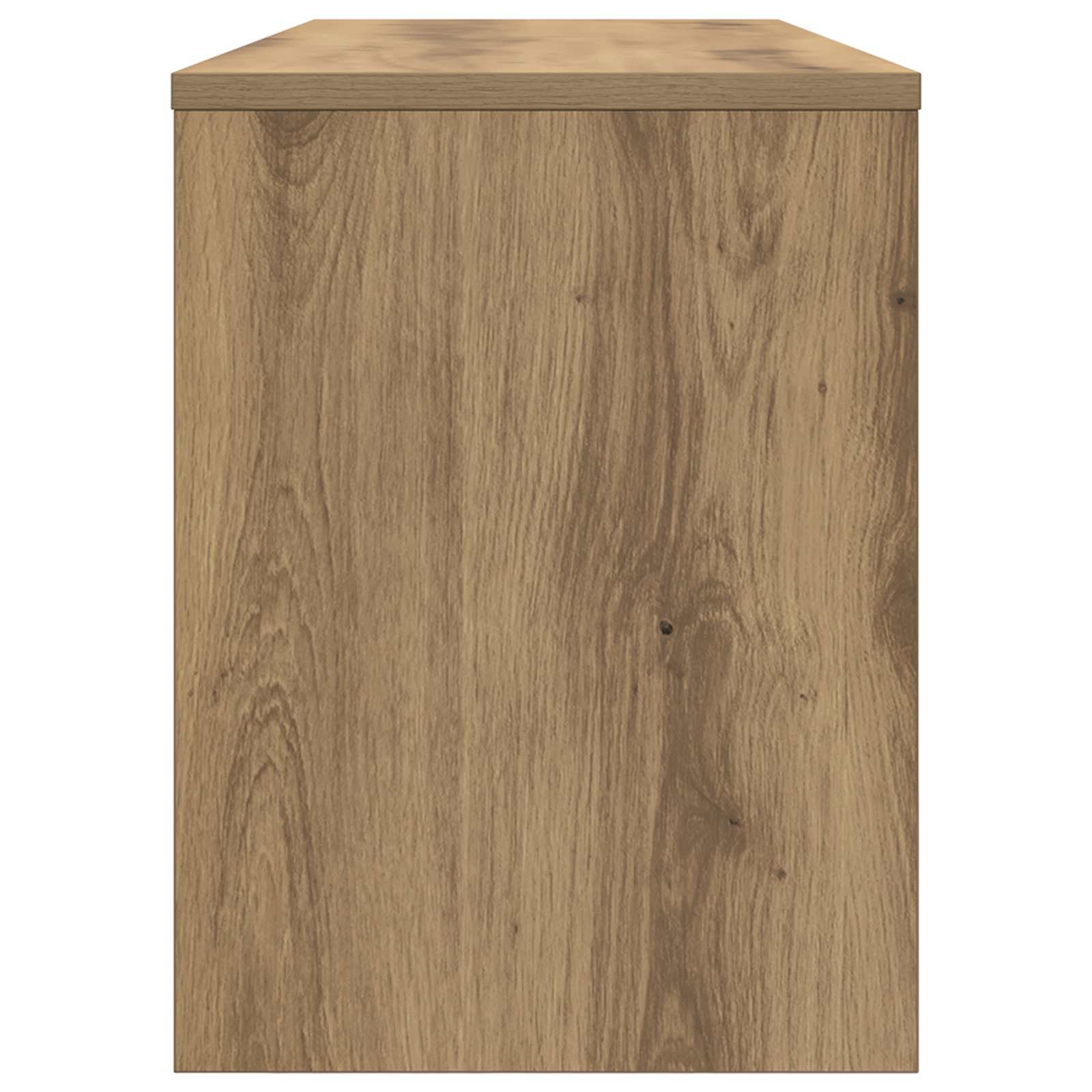 TV-kast Artisan Eiken 100 x 30 x 40 cm Bewerkt hout is nu te koop bij PeponiXL, paradijselijk wonen!