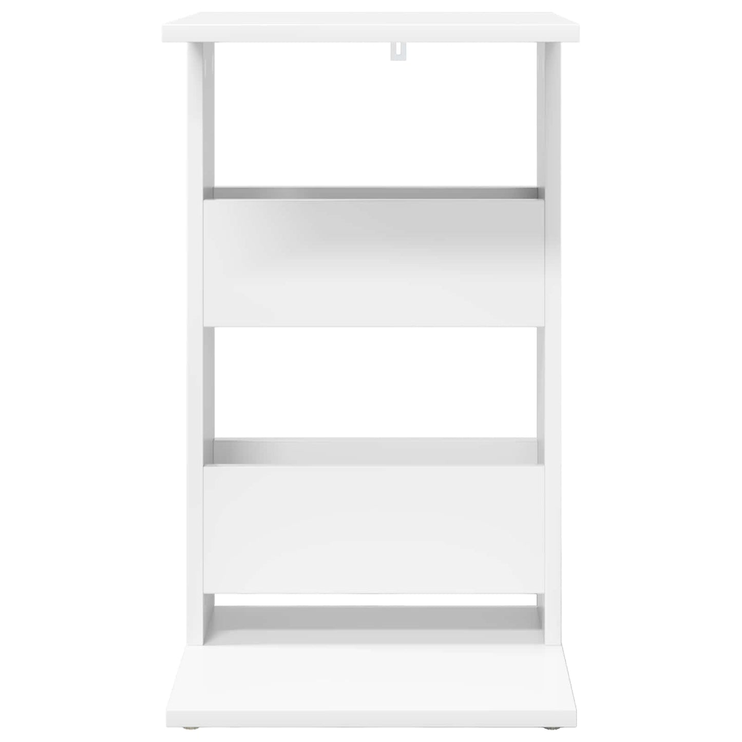 Bijzettafel Wit 40 x 35 x 60,5 cm Bewerkt hout is nu te koop bij PeponiXL, paradijselijk wonen!