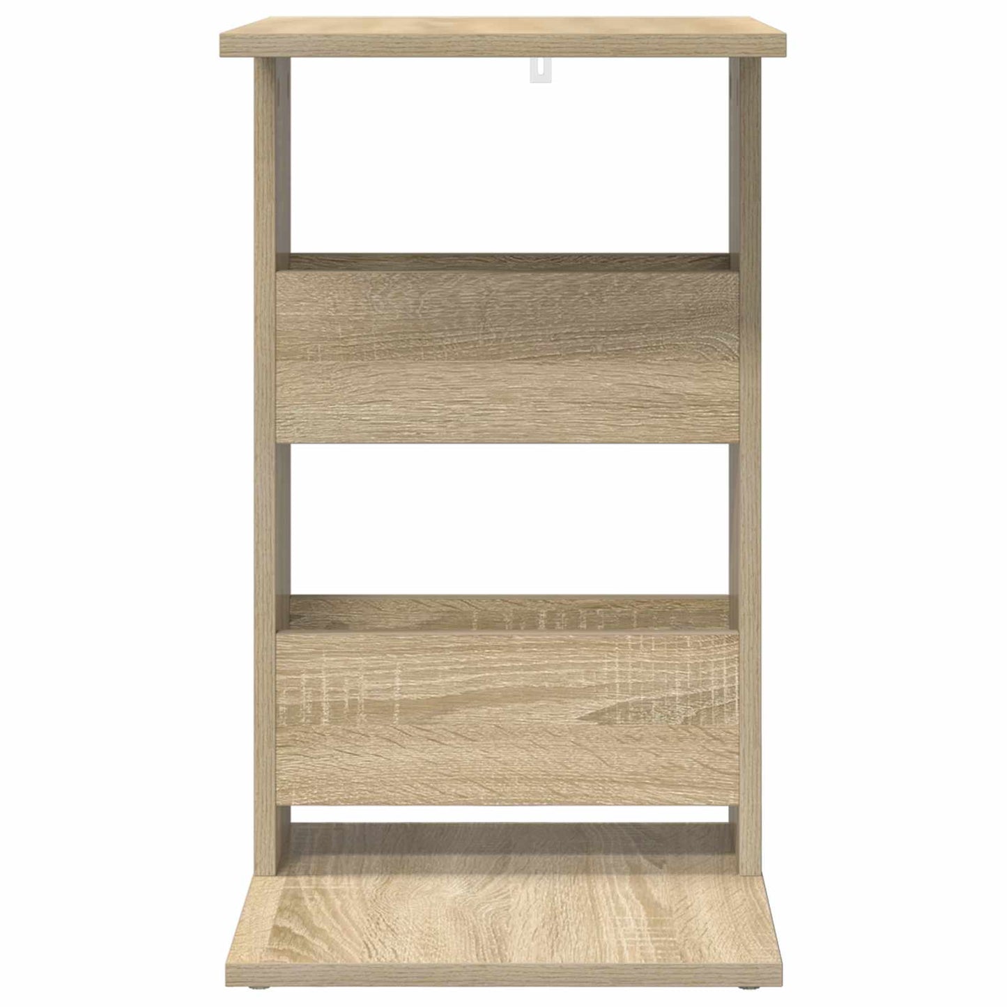 Bijzettafel Sonoma Eiken 40 x 35 x 60,5 cm Bewerkt hout is nu te koop bij PeponiXL, paradijselijk wonen!