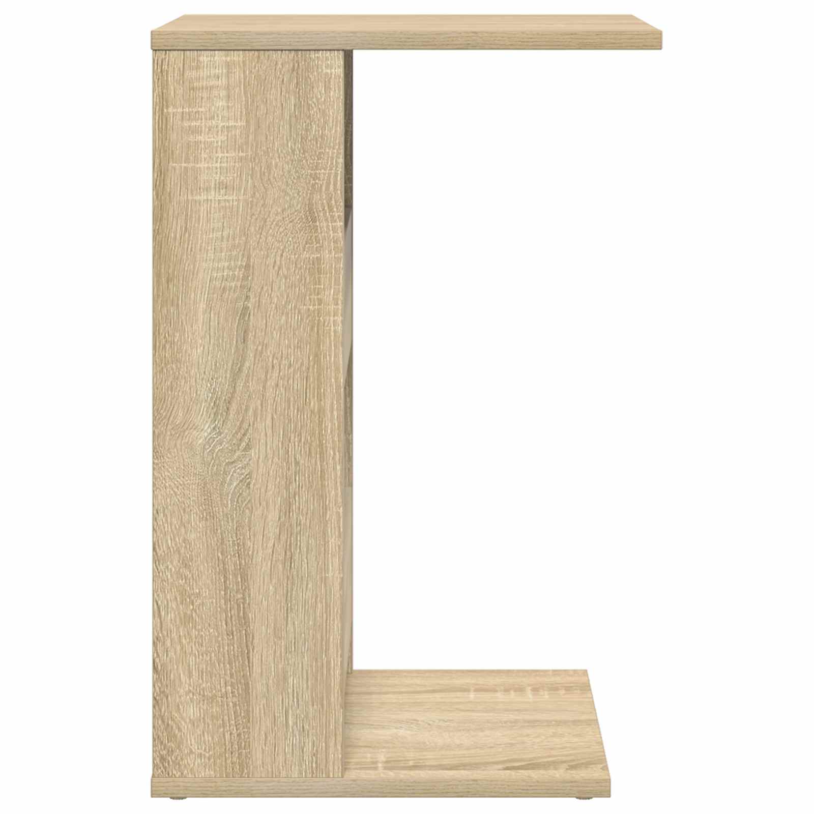 Bijzettafel Sonoma Eiken 40 x 35 x 60,5 cm Bewerkt hout is nu te koop bij PeponiXL, paradijselijk wonen!