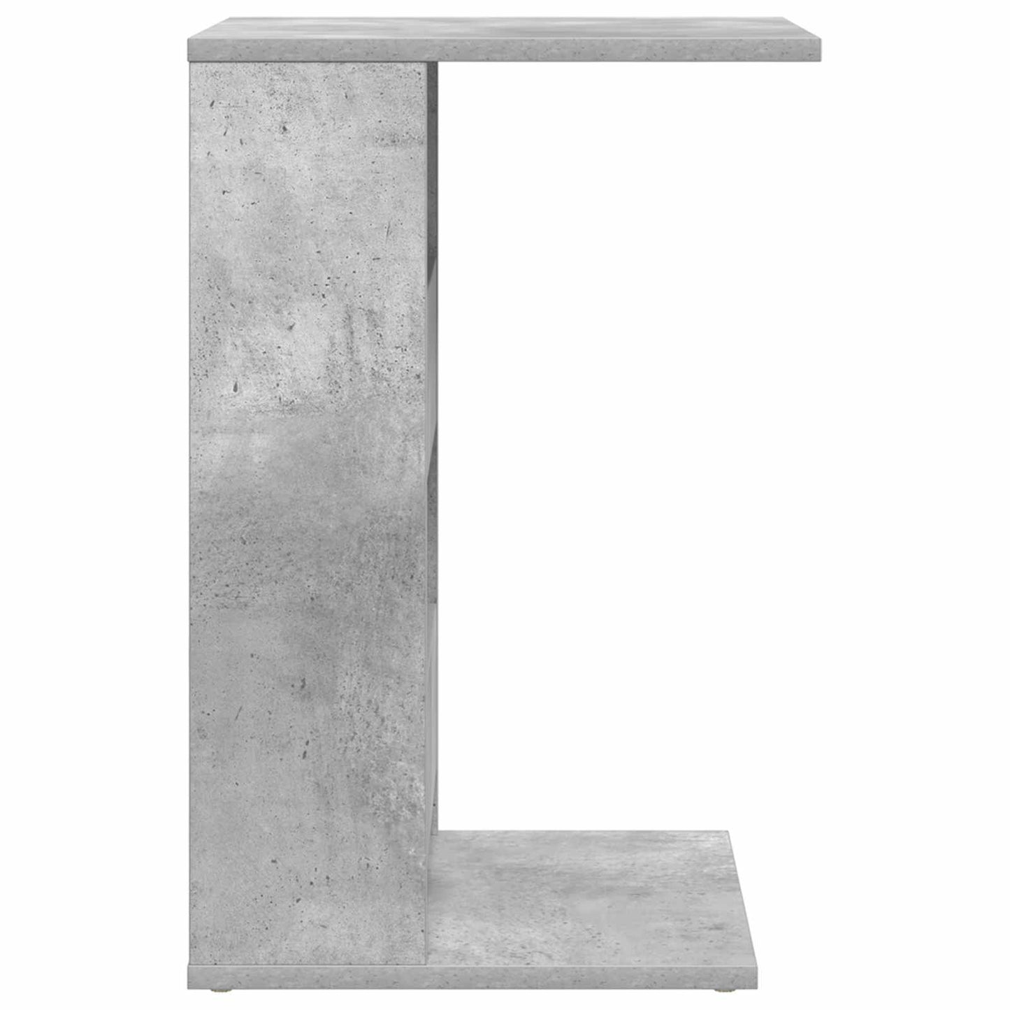 Bijzettafel Beton Grijs 40 x 35 x 60,5 cm Bewerkt hout is nu te koop bij PeponiXL, paradijselijk wonen!