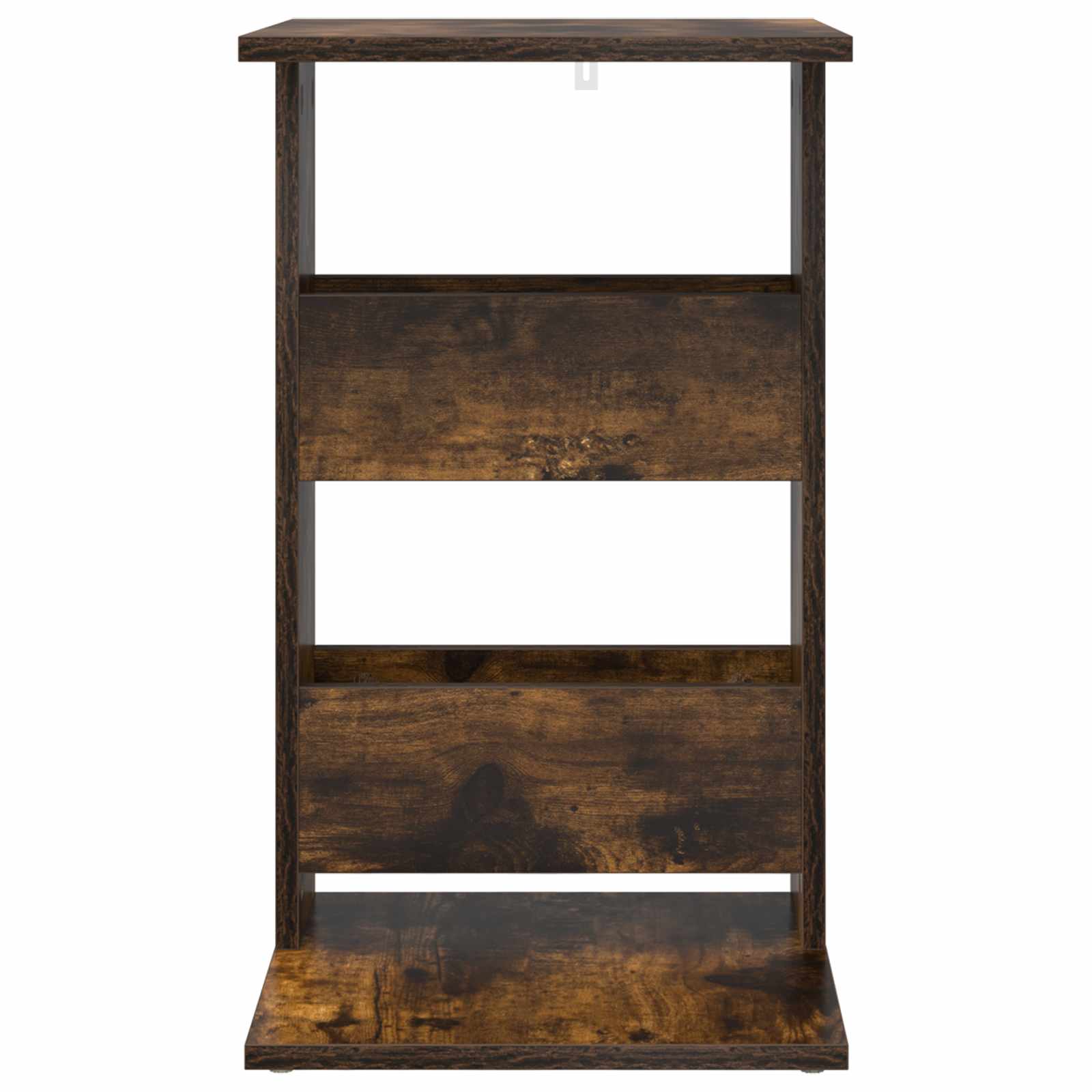 Bijzettafel Gerookt eiken 40 x 35 x 60,5 cm Bewerkt hout is nu te koop bij PeponiXL, paradijselijk wonen!