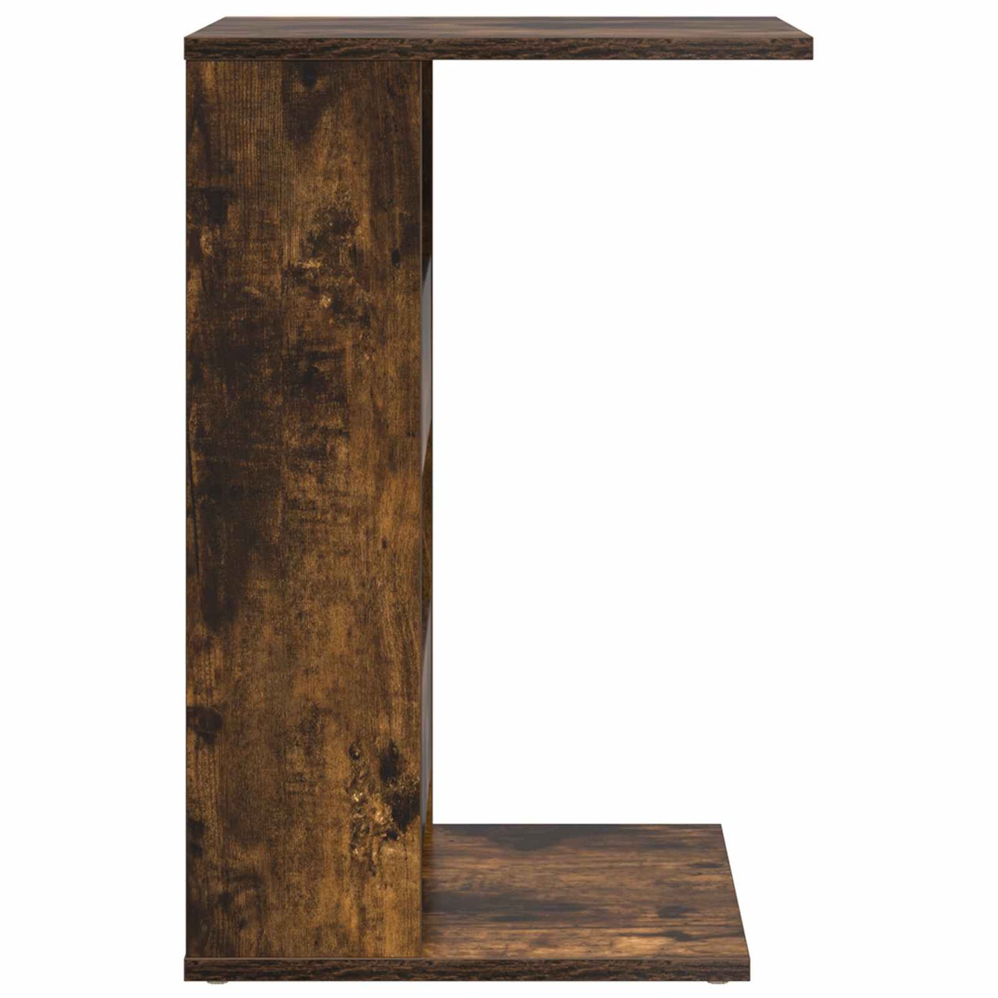 Bijzettafel Gerookt eiken 40 x 35 x 60,5 cm Bewerkt hout is nu te koop bij PeponiXL, paradijselijk wonen!