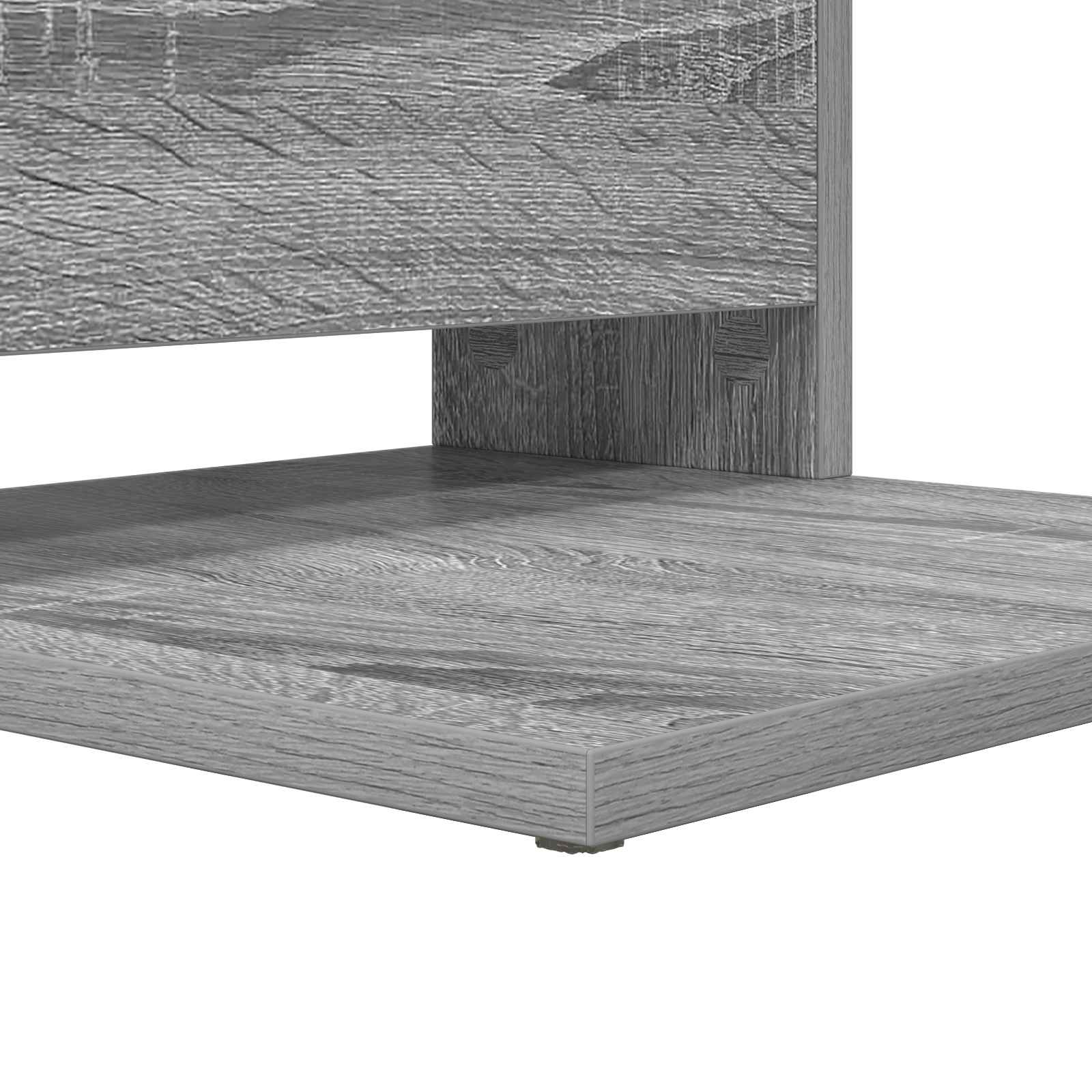 Bijzettafel Grijs Sonoma 40 x 35 x 60,5 cm Bewerkt hout is nu te koop bij PeponiXL, paradijselijk wonen!