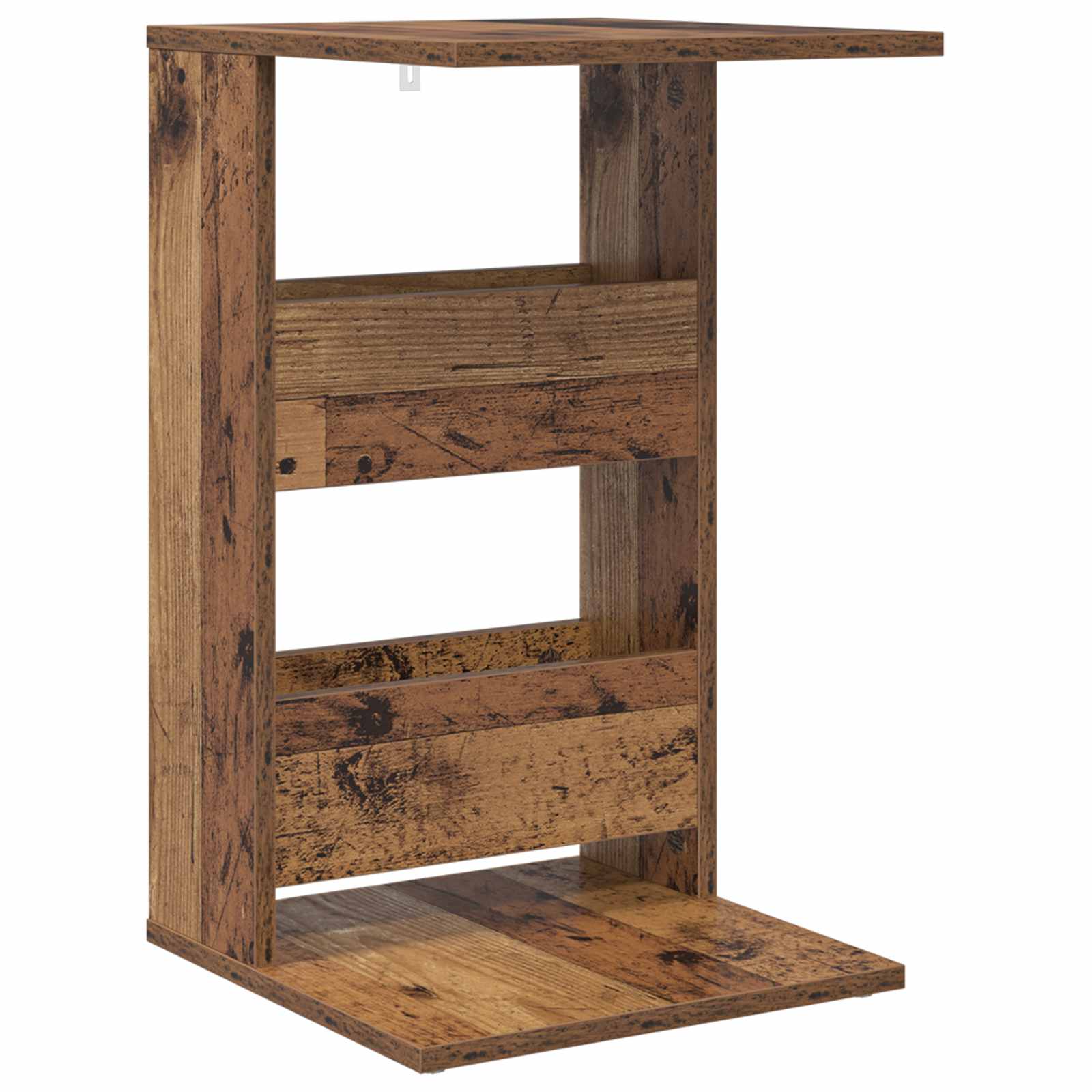 Bijzettafel Oudhout 40 x 35 x 60,5 cm Bewerkt hout is nu te koop bij PeponiXL, paradijselijk wonen!