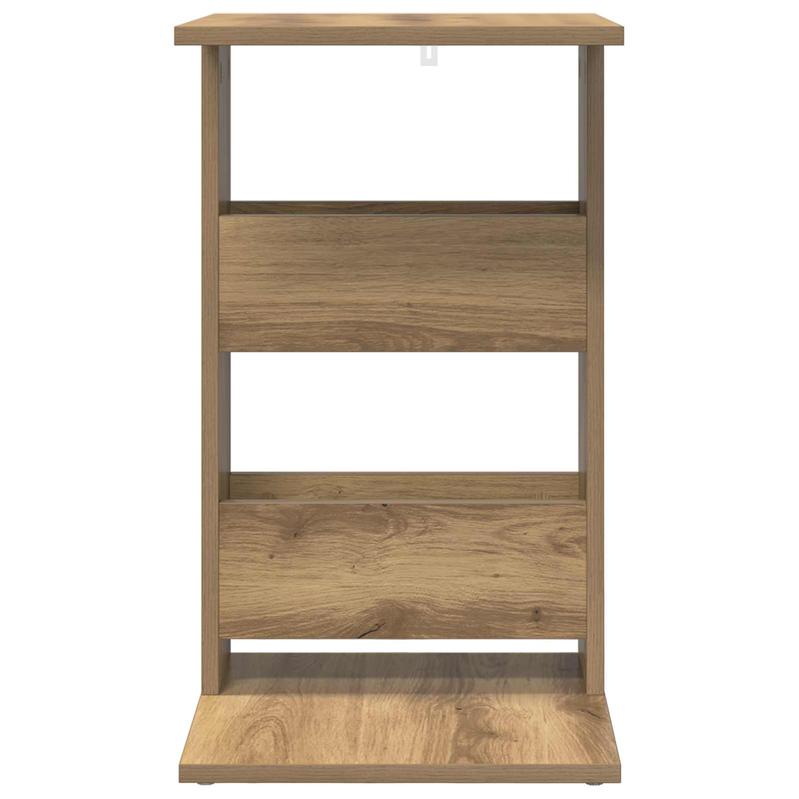 Bijzettafel Artisan Eiken 40 x 35 x 60,5 cm Bewerkt hout is nu te koop bij PeponiXL, paradijselijk wonen!