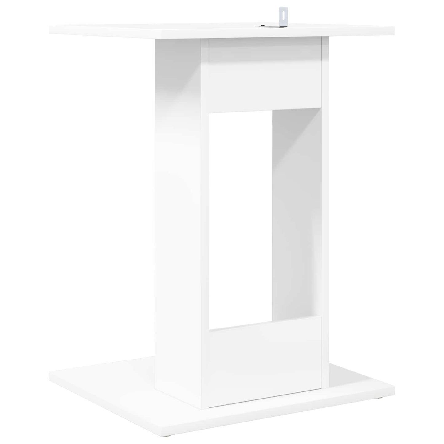 Bijzettafel Wit 45 x 40 x 62,5 cm Bewerkt hout is nu te koop bij PeponiXL, paradijselijk wonen!